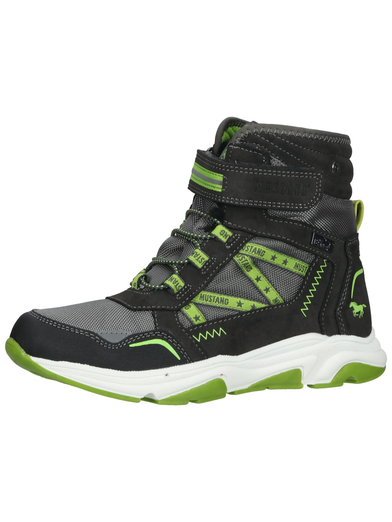 Mustang Shoes Mustang Shoes Stiefelette Lederimitat/Textil Schnürstiefelette