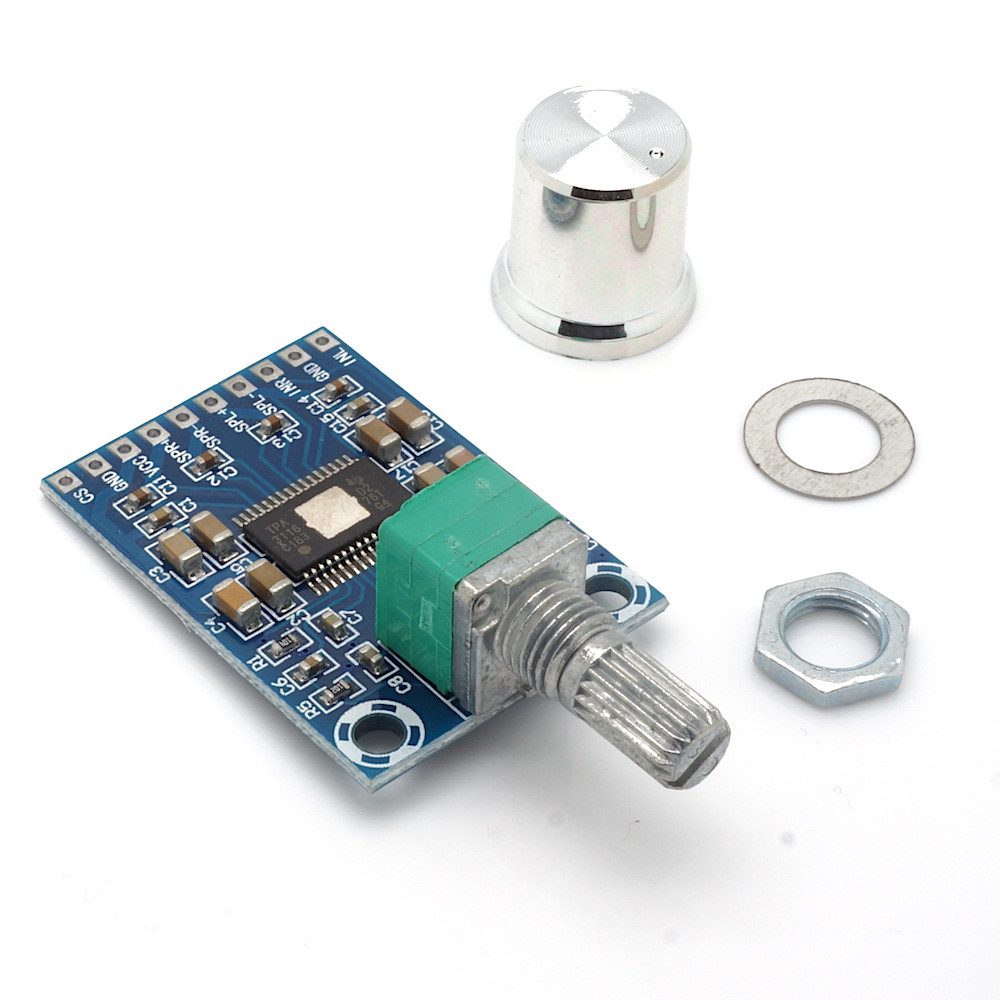 Reland Sun Digitales Verstärkermodul TPA3116D2 – 2x50W, 5-24V DC Für DIY Audio