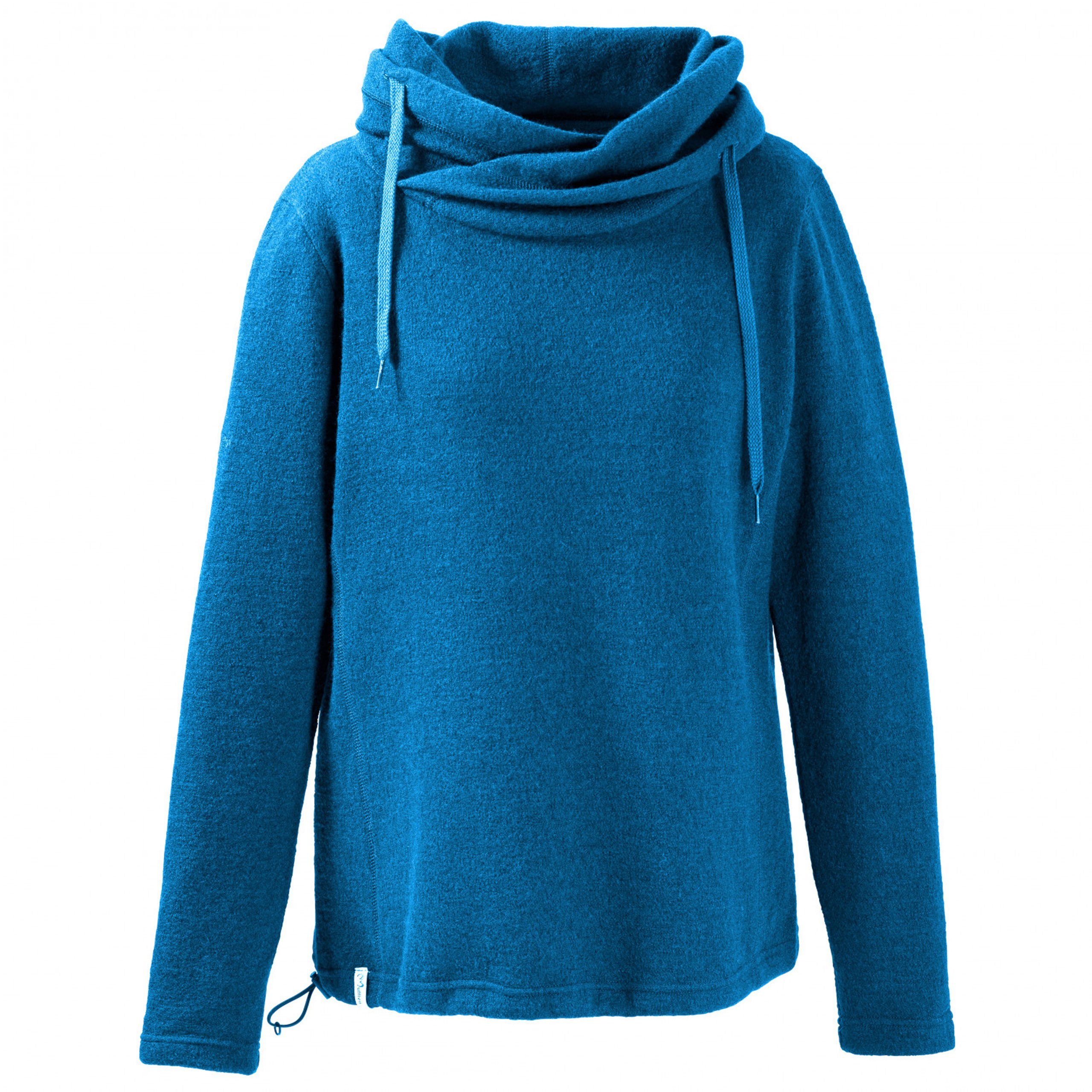 Mufflon Wollpullover Mufflon Kusa W50 - Pullover mit Oversize-Kapuze Damen