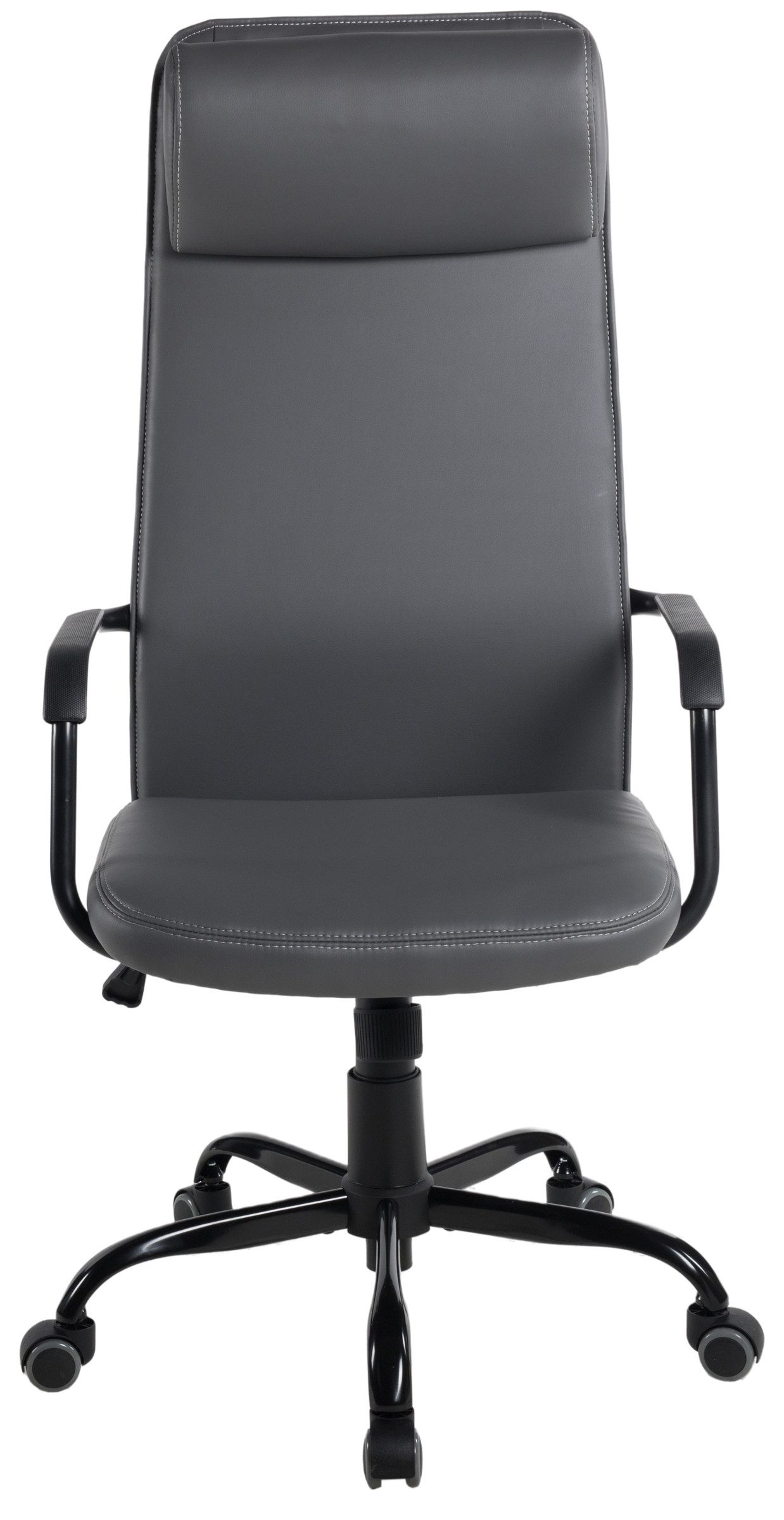 Duo Collection Chefsessel Dayo, Wippmechanik, Sitzhöhenverstellung, dunkelgrau - 59x113x59cm (BxHxT)