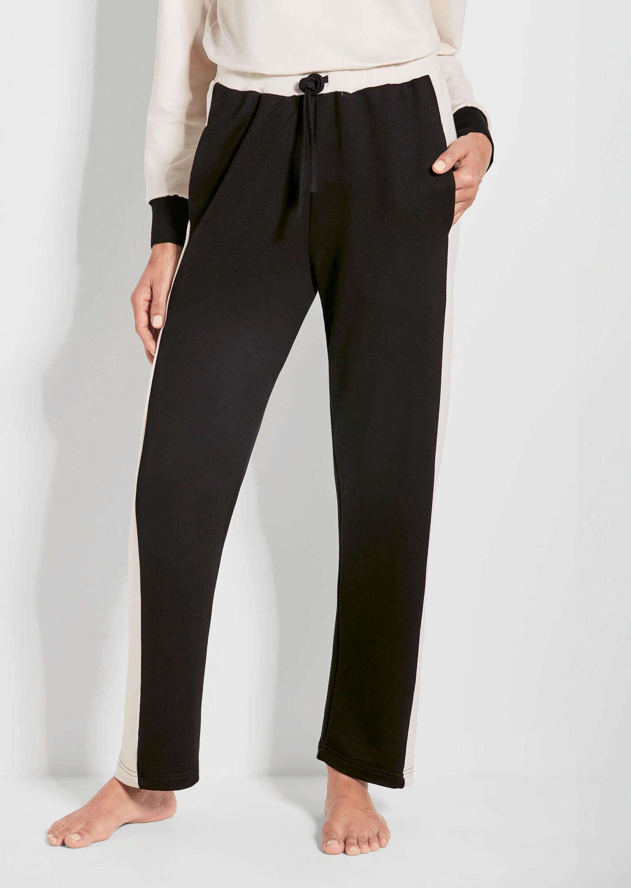 GOLDNER Jogginghose Kurzgröße: Sportive, bequeme Viskose-Stoffhose Lange Jo günstig online kaufen