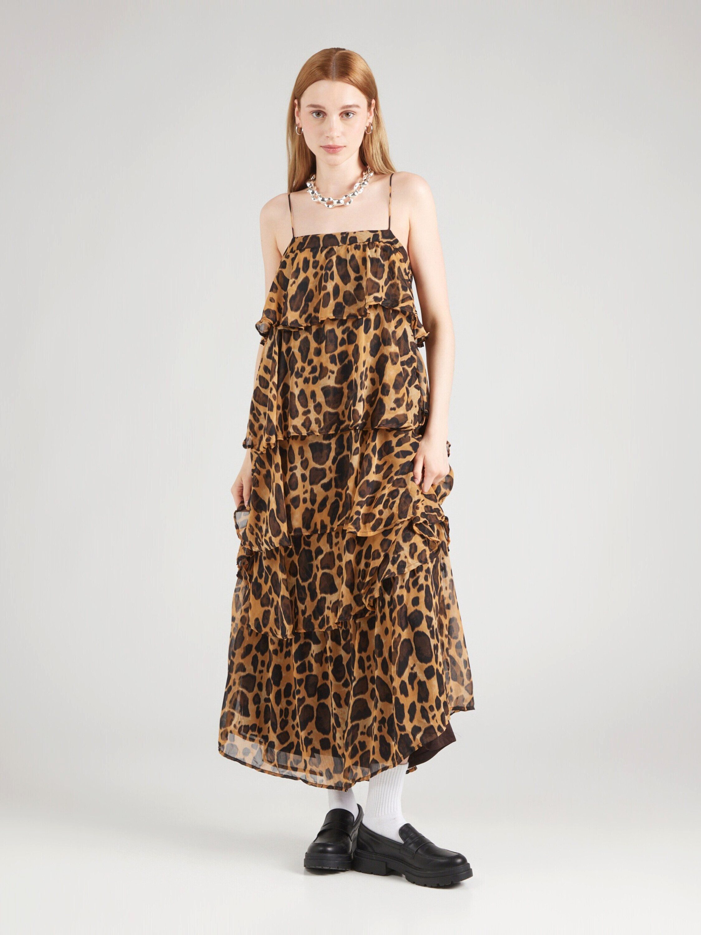 ONLY Maxikleid ONLASTA (1-tlg) Volant