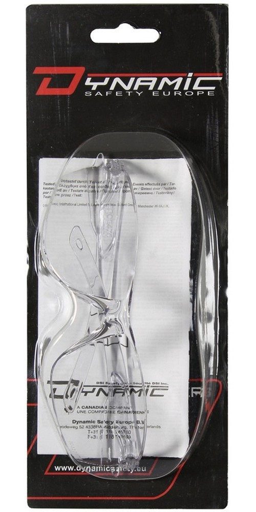 Edge - Dynamic Safety Arbeitsschutzbrille Basic Dyna Klar Blister