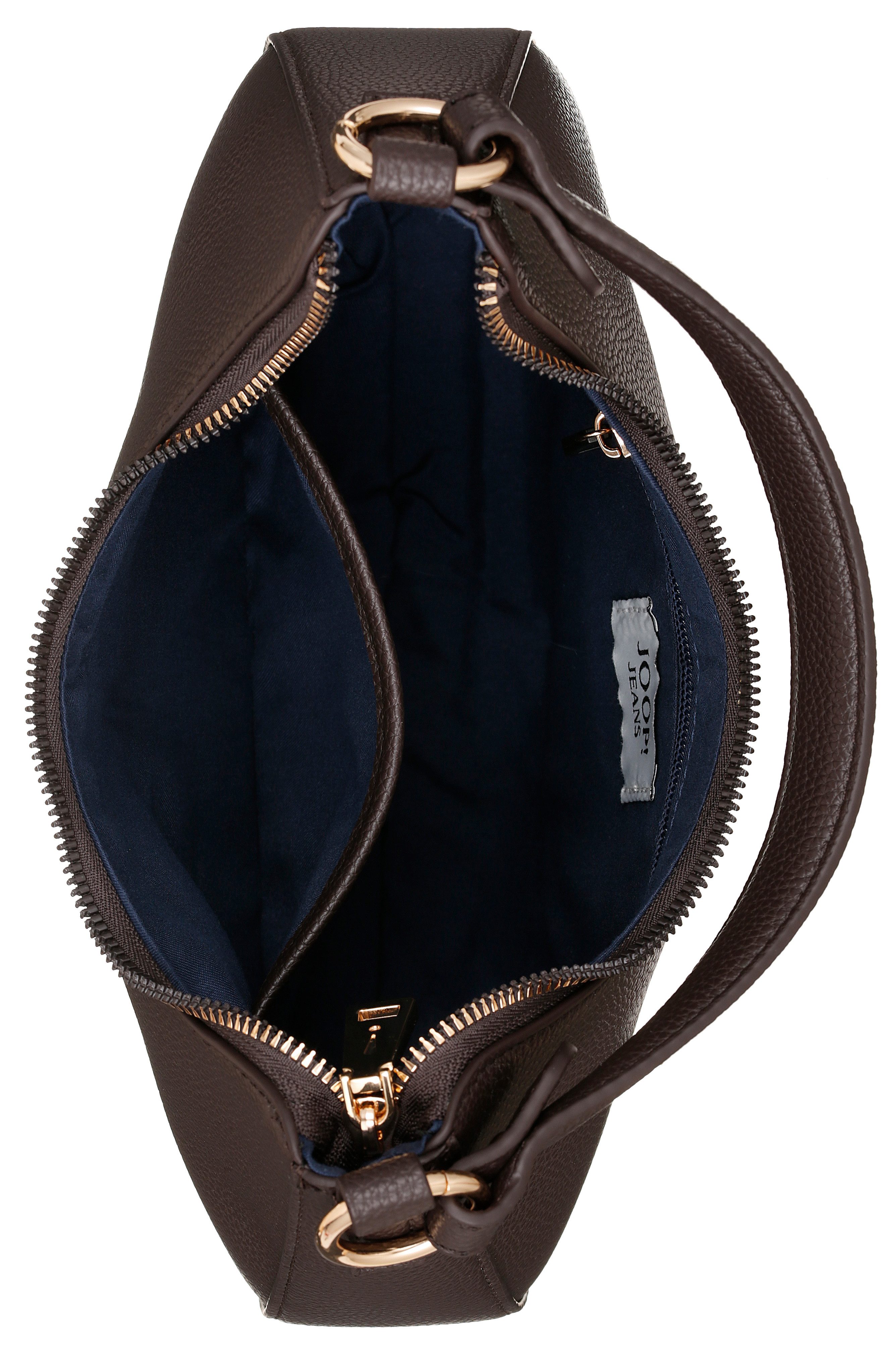 Joop Jeans Hobo salve aja hobo xshz, Damen Henkeltasche, Schultertasche, Umhängetasche mit vielen Details