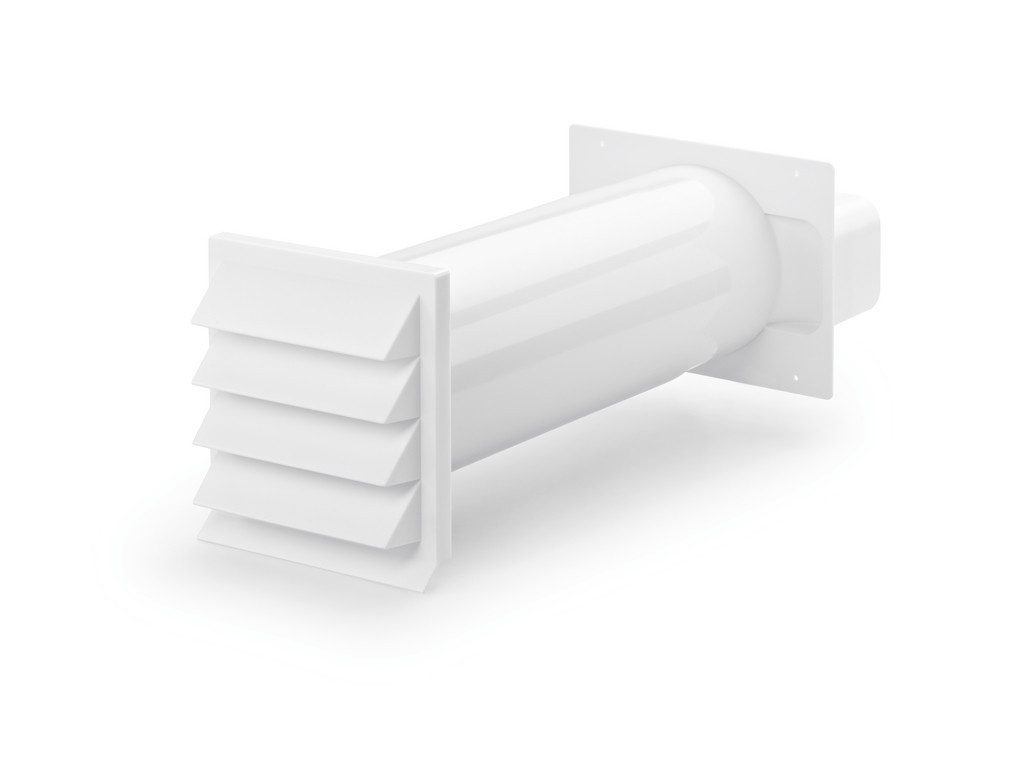 Naber Umluftmodul K-Klima-R flow Mauerkasten Weiß 150er Flachkanal (4044050)