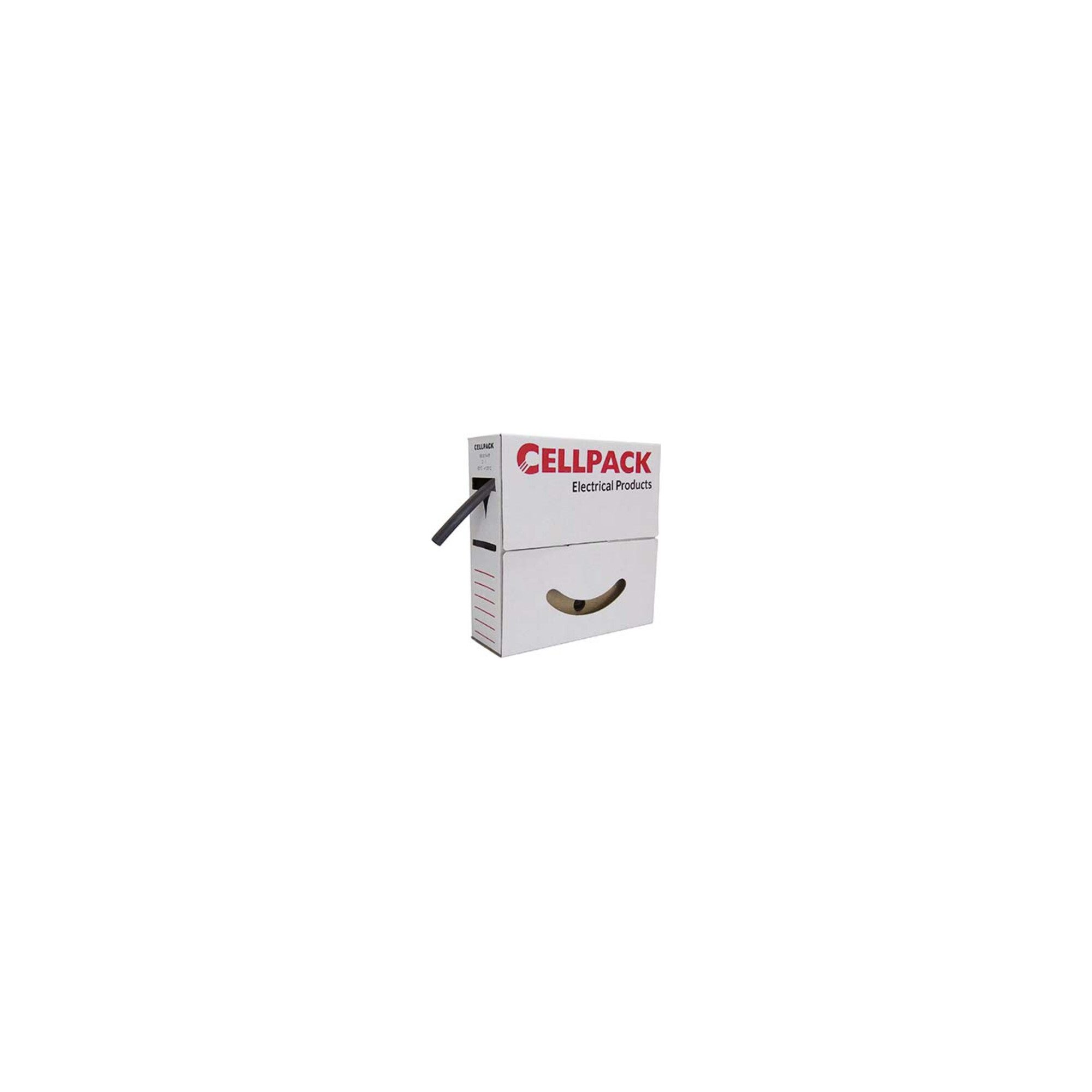 CellPack Crimpzange Cellpack Schrumpfschlauch in Abrollbox 15m SB 1.2-06 sw