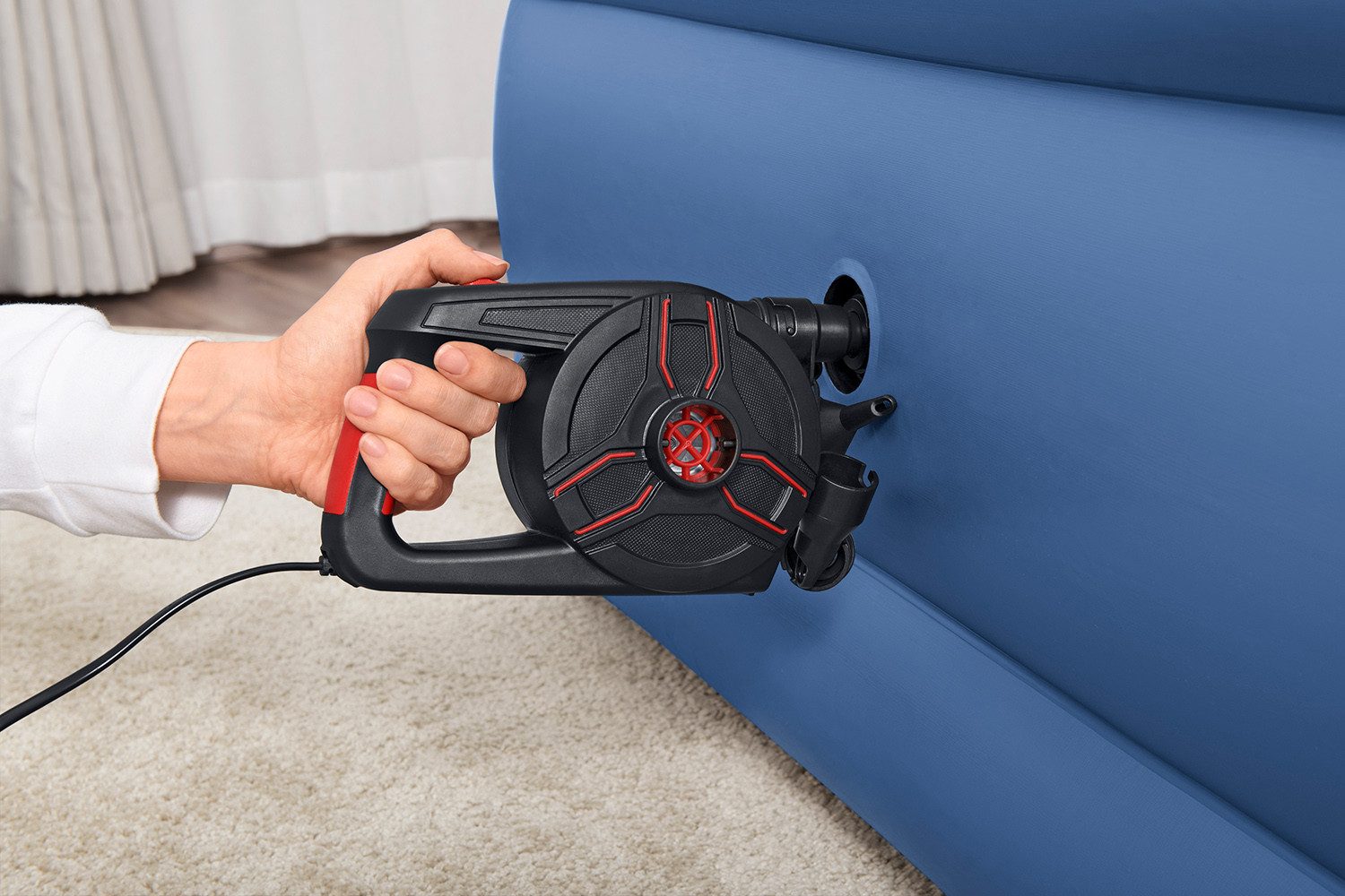 Bestway Elektropumpe PowerGrip™ Pro (Packung, 1-tlg., 1.200 l/min), max. Druck 2,2 PSI / 0,152 Bar