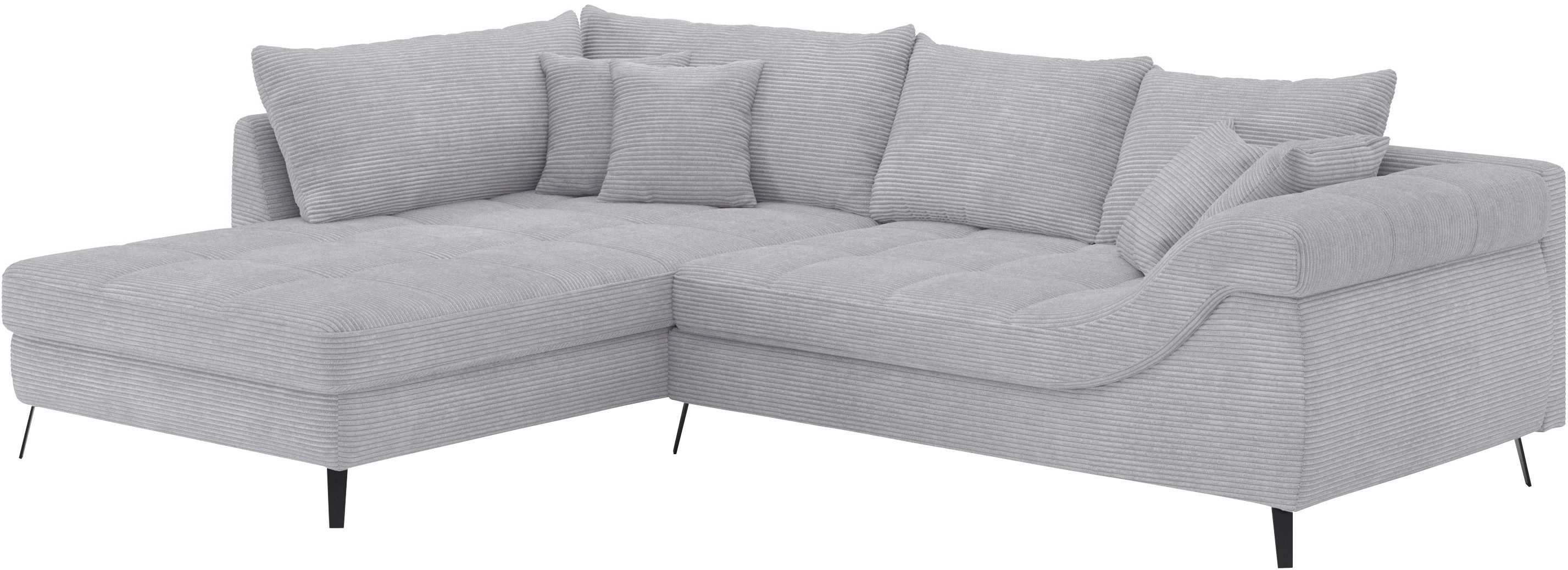 Mr. Couch Ecksofa Portofino L-Form, 4 günstig online kaufen
