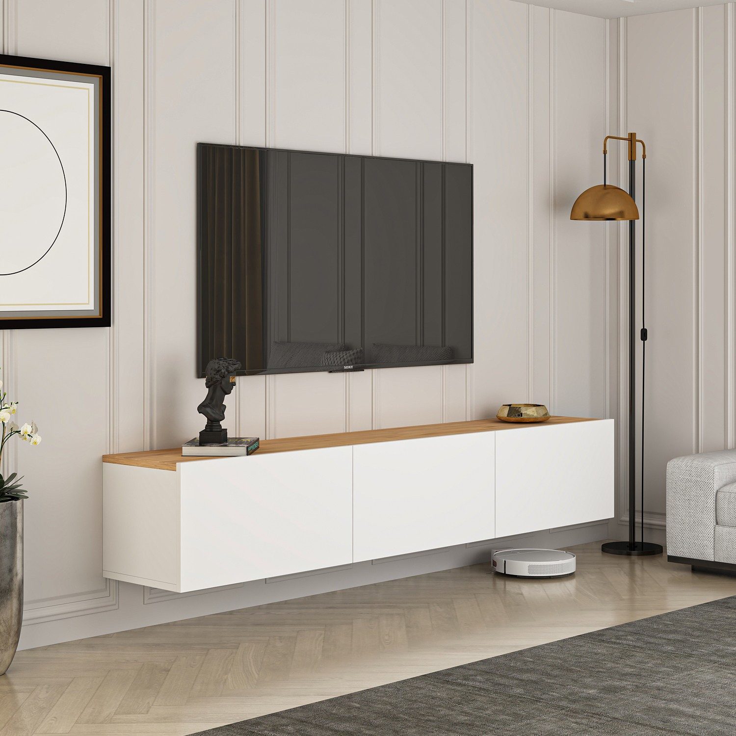 Skye Decor Lowboard Boho Deko, Breite 150 cm,Modern TV Unit