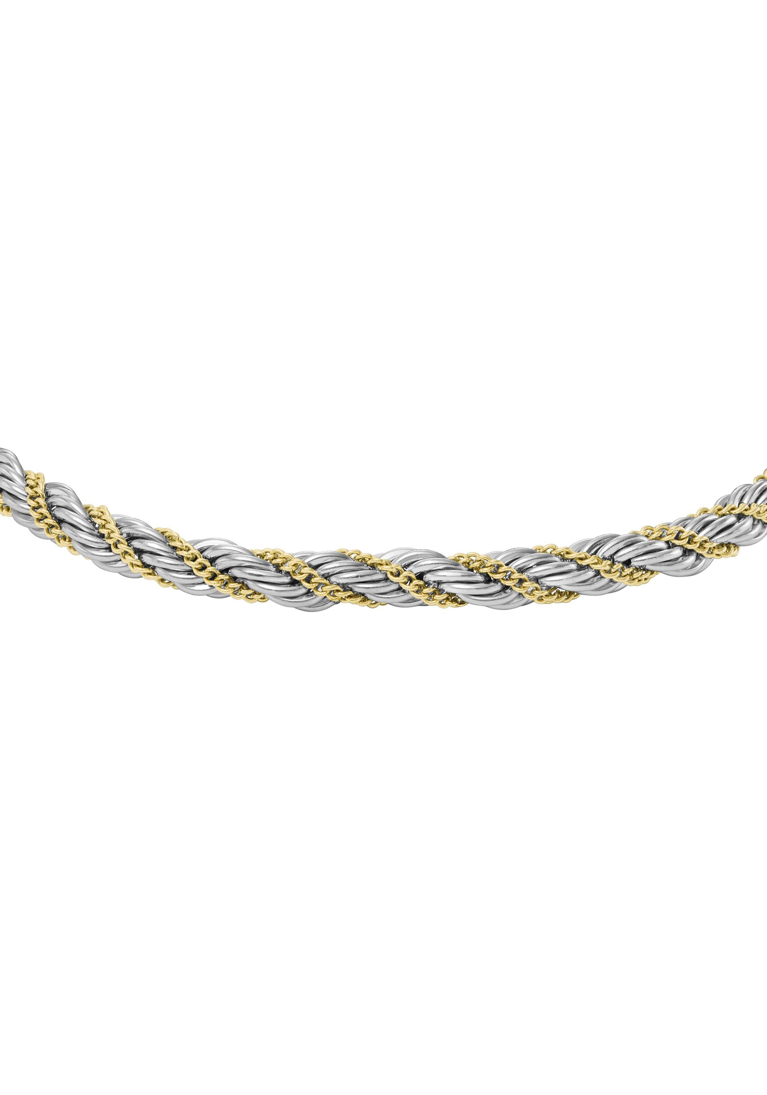 CHAINS JF04607998 BOLD JEWELRY Edelstahlarmband TWO-TONE, Fossil