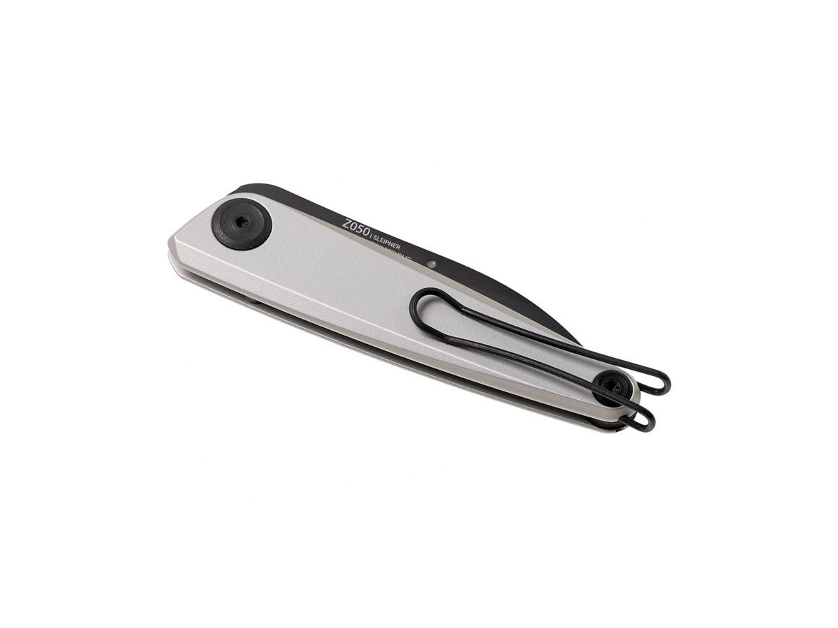 ACTA NON VERBA KNIVEs Taschenmesser Acta Non Verba Z050 DLC Schwarz Duralsilber ANVZ050-006