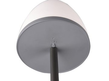 meineWunschleuchte LED Außen-Tischleuchte, Dimmfunktion, LED fest integriert, 2er Set ohne Kabel Akku Outdoor mit batterie-betrieben kabellos H 35cm