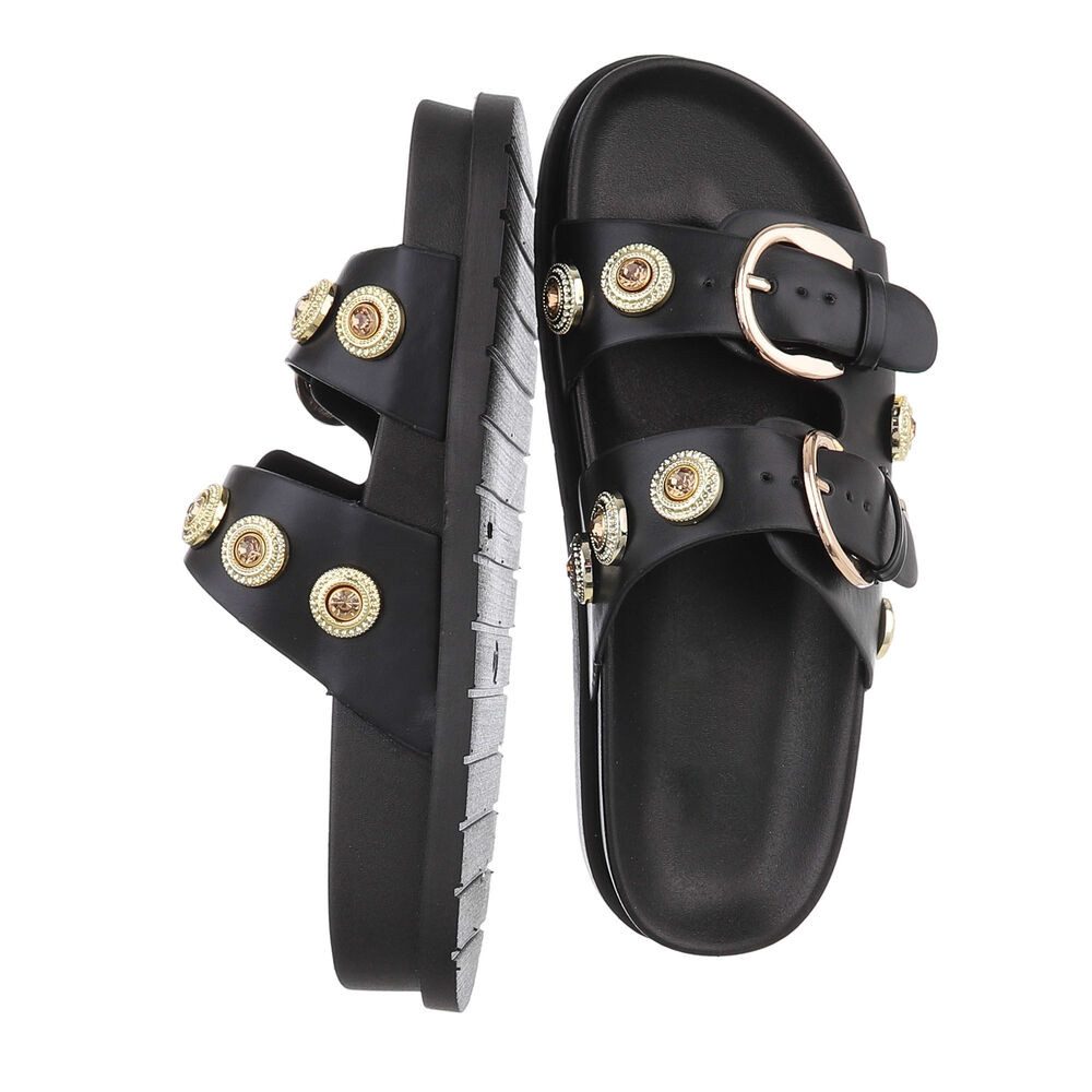 Ital-Design Damen Mules Freizeit Pantolette (86706556) günstig online kaufen