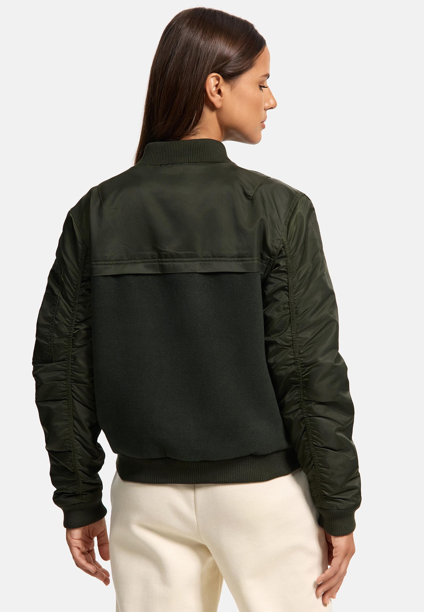 Navahoo Bomberjacke Willstehaben 14 angesagte Collegejacke mit Ärmeltasche