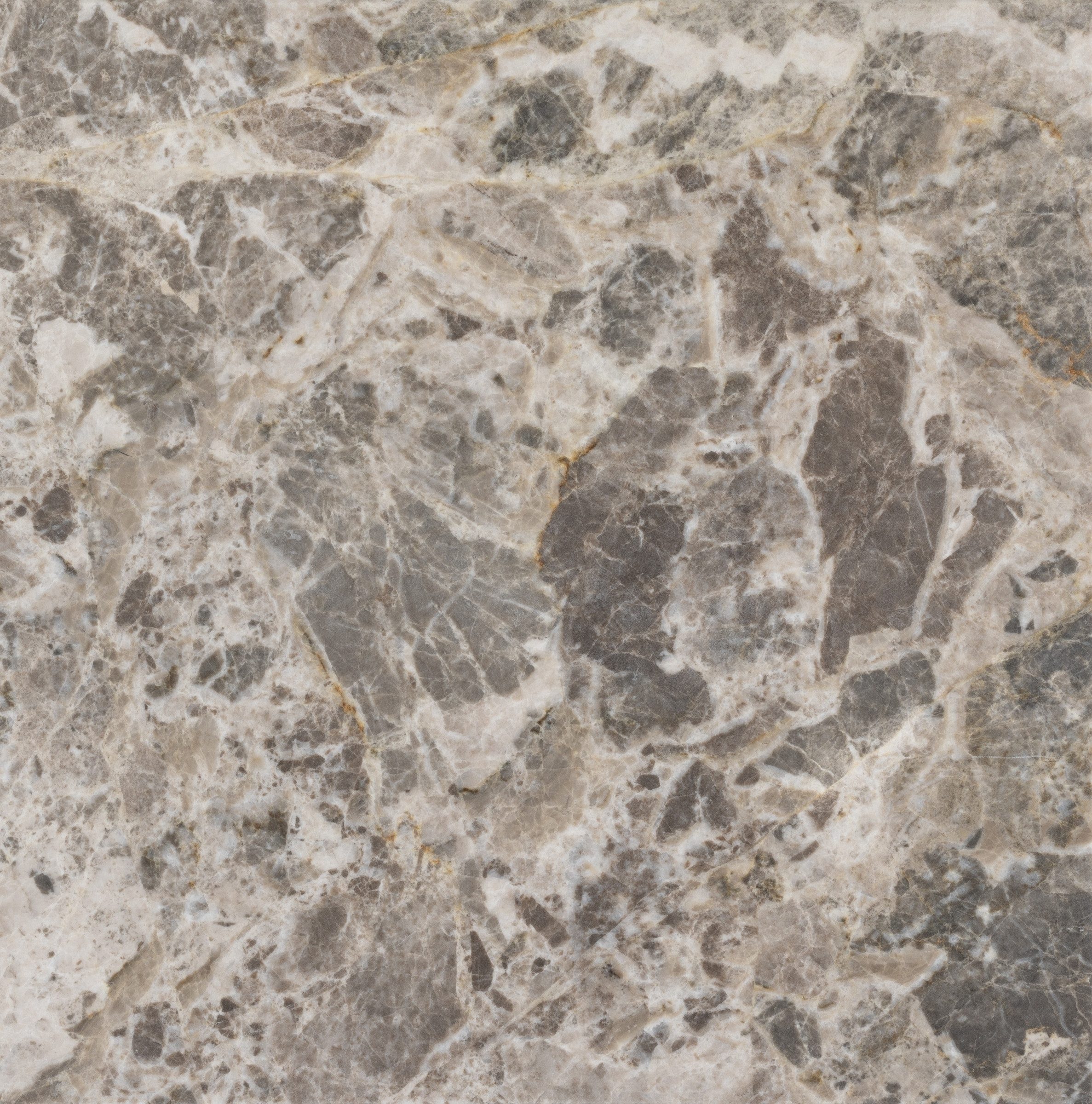 ACTONA GROUP Couchtisch in Braun, Marmor - 46,2x80cm (HxD)