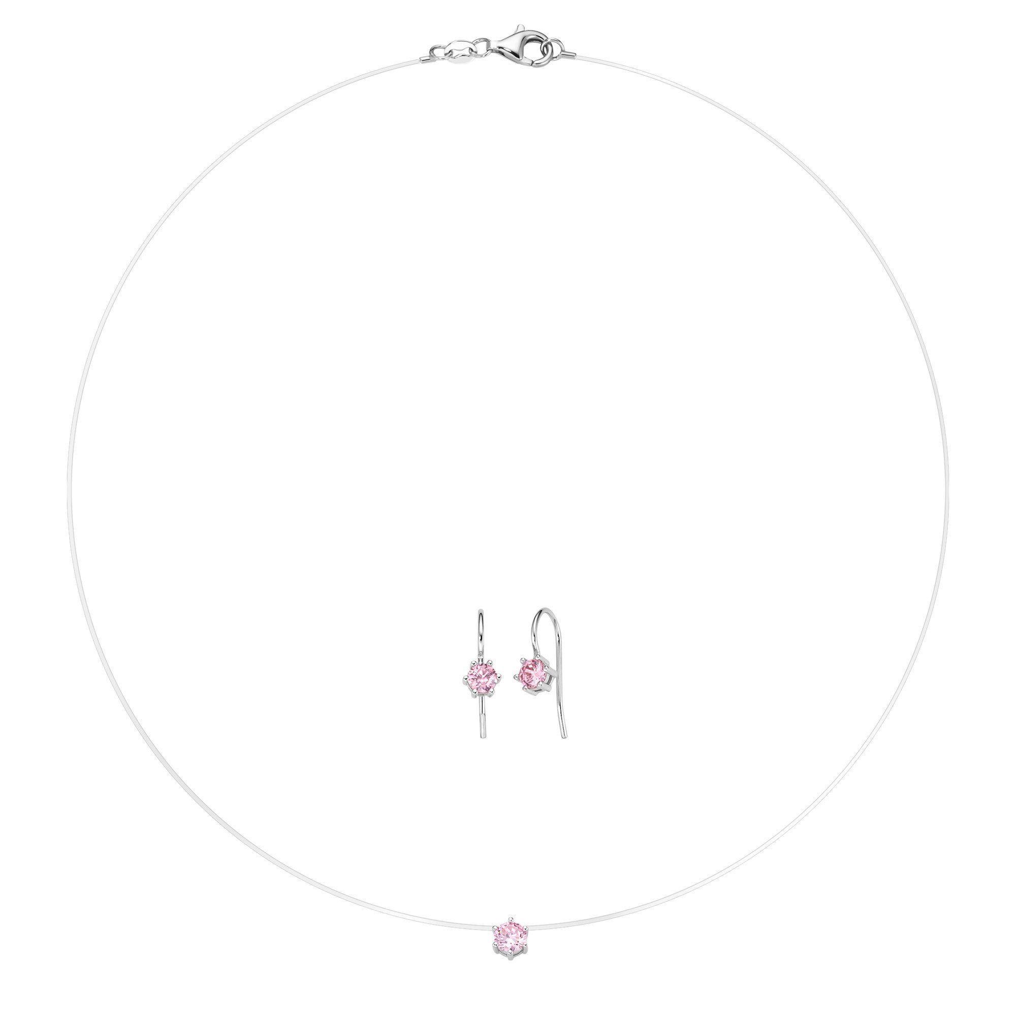 Smart Jewel Ювелирные изделияset Collier mit Ohrschmuck, Silber 925