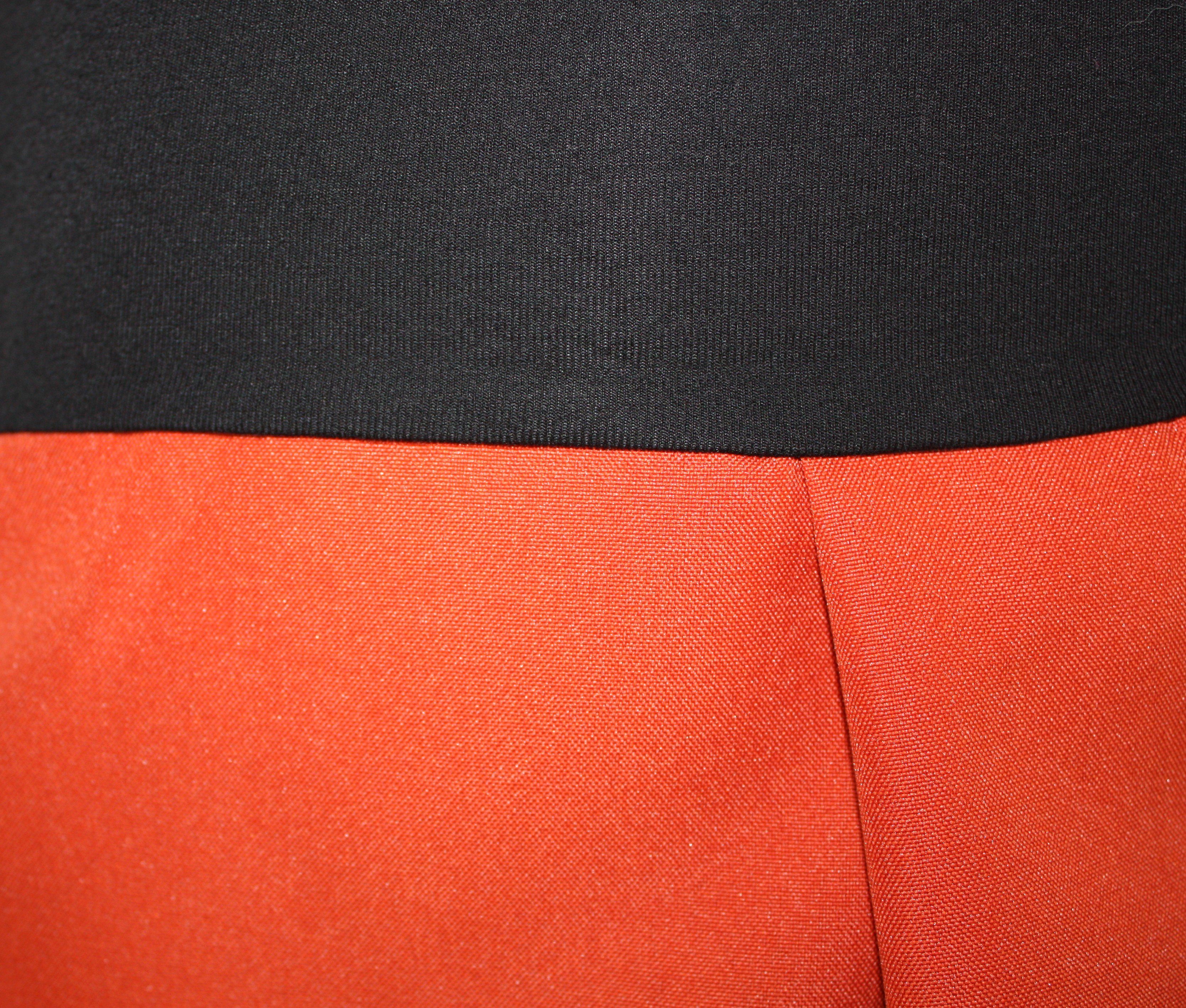 Bund Orange Schwarz elastischer design Braun dunkle Bund Camel Gelb Ballonrock Rost 51cm