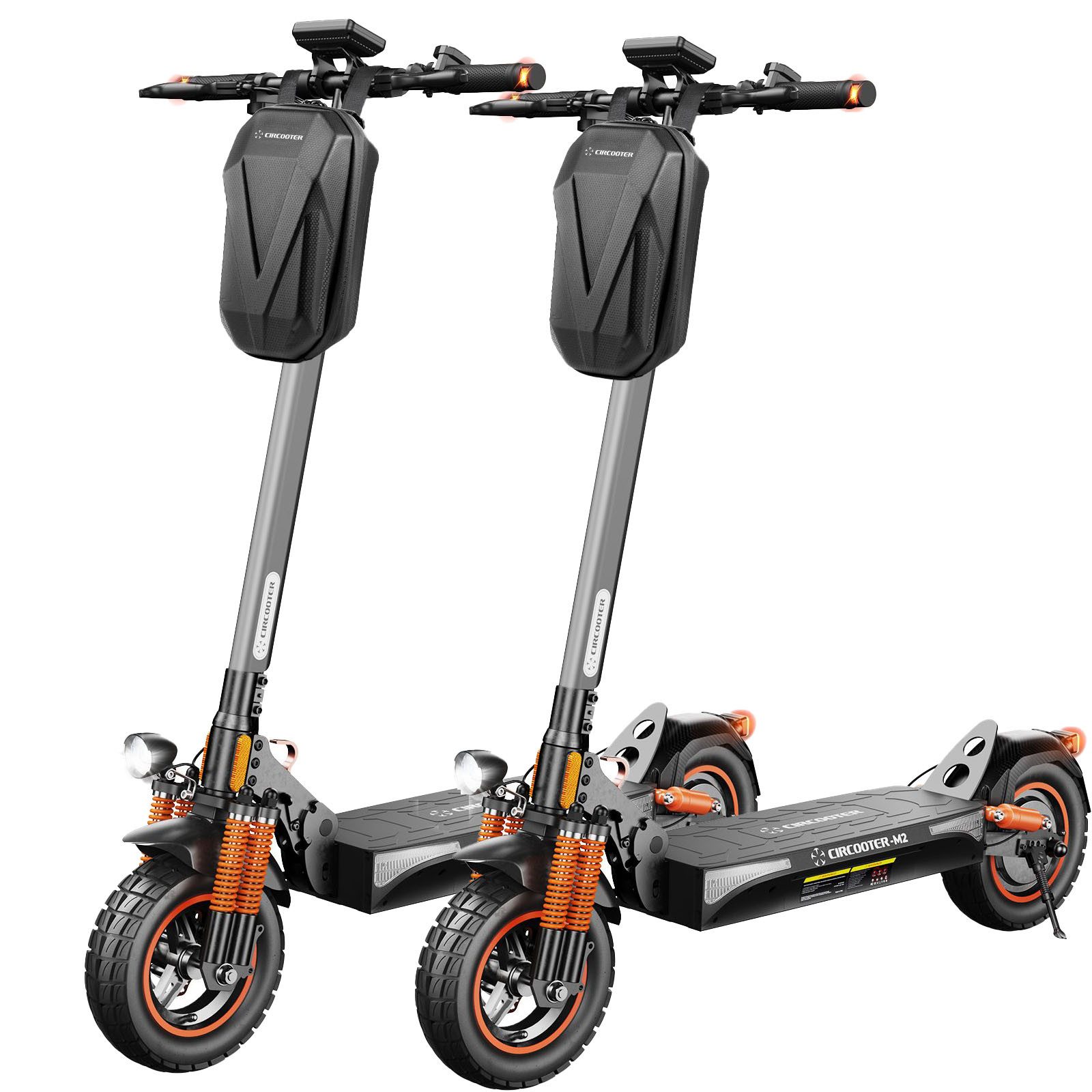 E-Scooter 2 Stück 10 Zoll Elektroroller mit Straßenzulassung passt ins Gelände