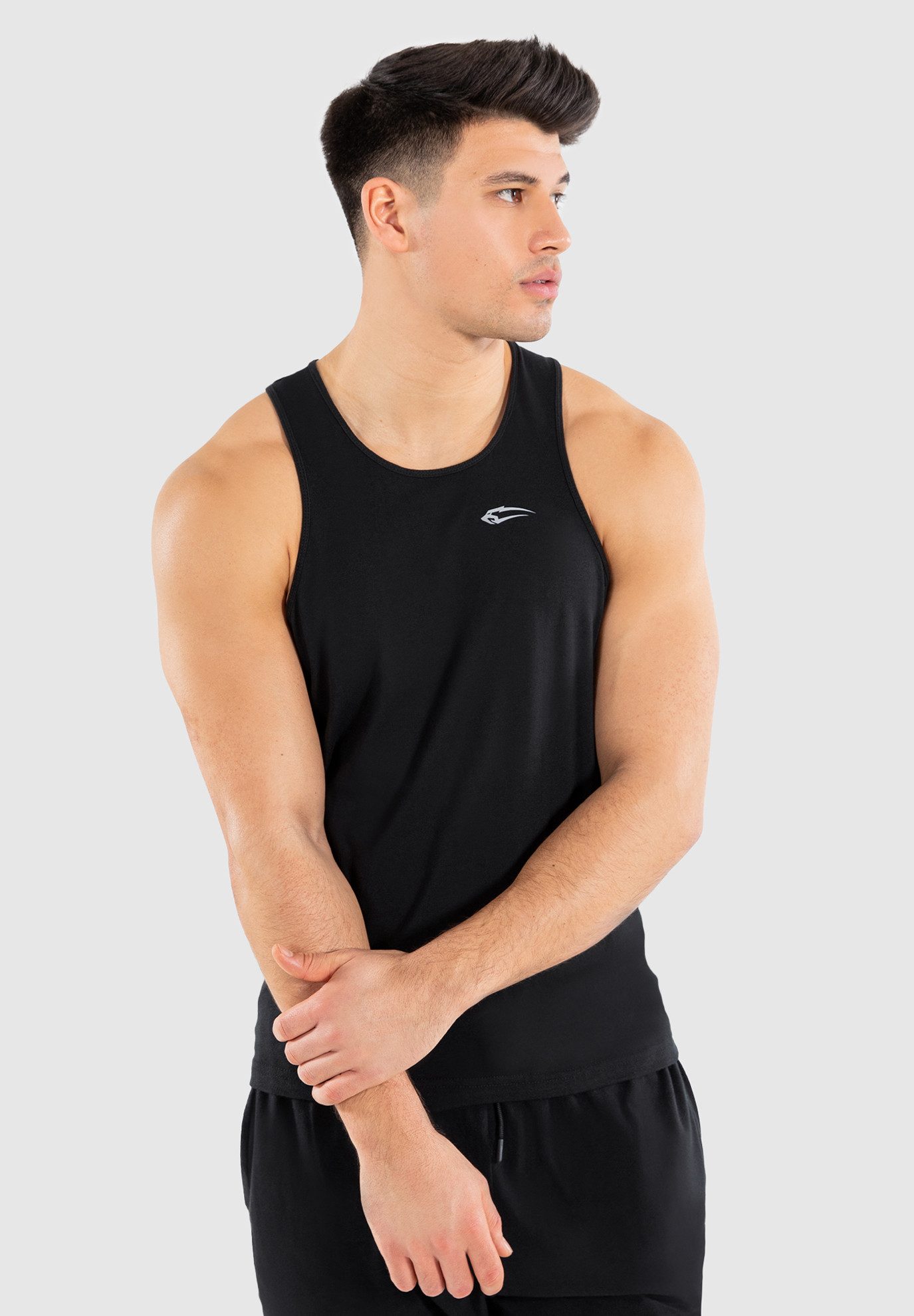 Smilodox Tanktop Alfie 100% Baumwolle günstig online kaufen