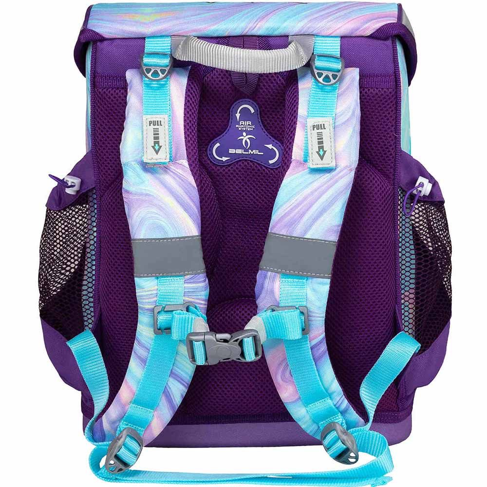 Belmil Schulranzen Set Mini Fit 10-teilig 2025 Mädchen Unicorn Dream