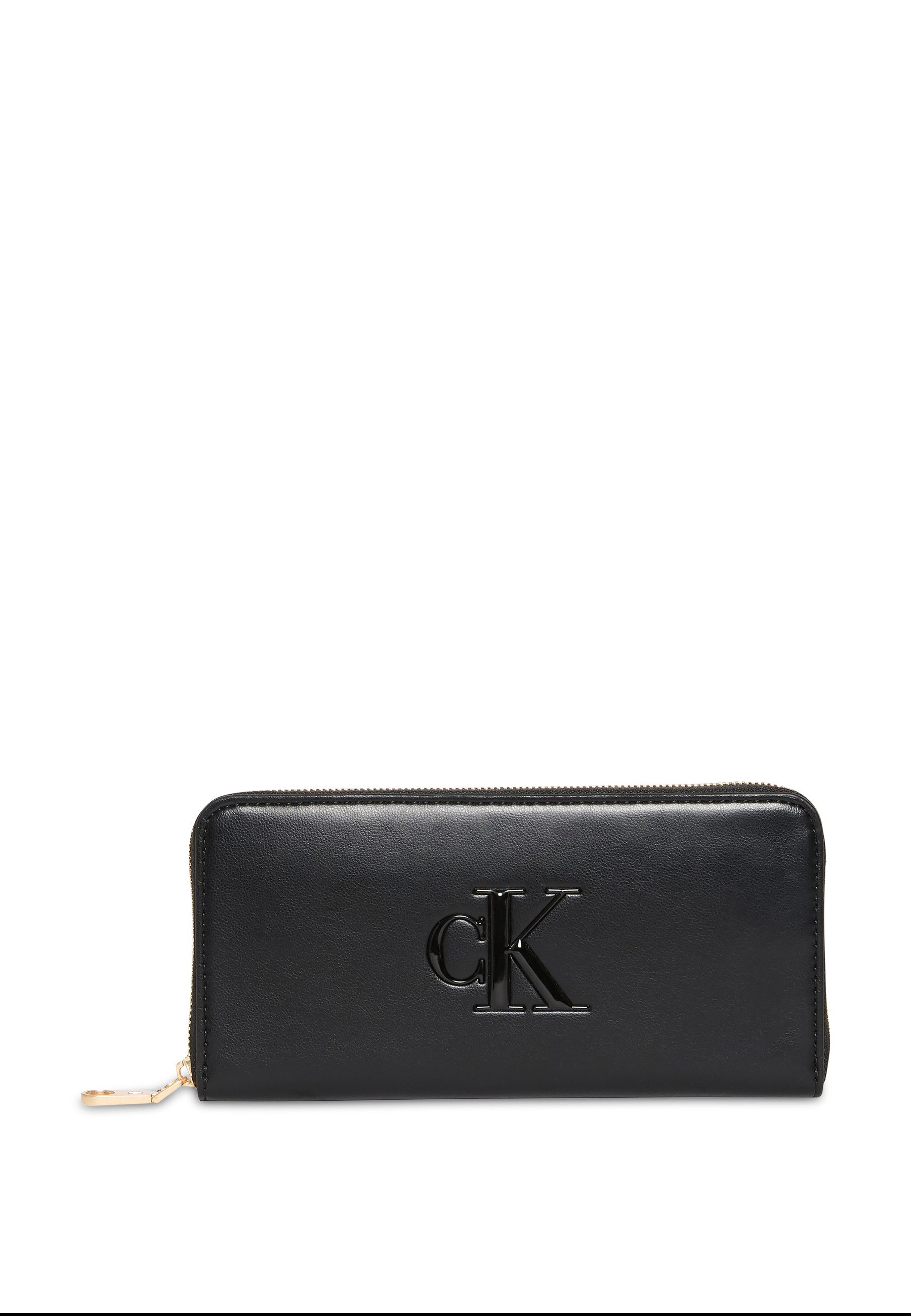 Calvin Klein Geldbörse RAISED CK LONG ZIP AROUND, Damen Geldbeutel, Portemo günstig online kaufen