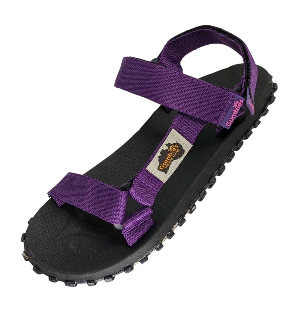 Gumbies Scrambler purple/schwarz Damen Sandale günstig online kaufen