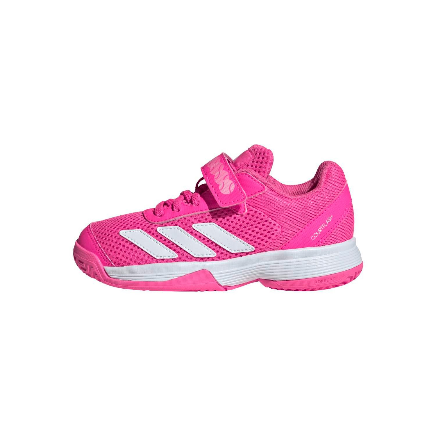 adidas Performance Courtflash CF C Allcourt (Klettverschluss) 2026 pink Mädchen Tennisschuh – Bild 5 von 5