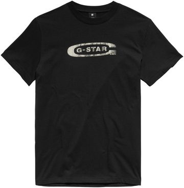 G-Star RAW T-Shirt Distressed old school logo