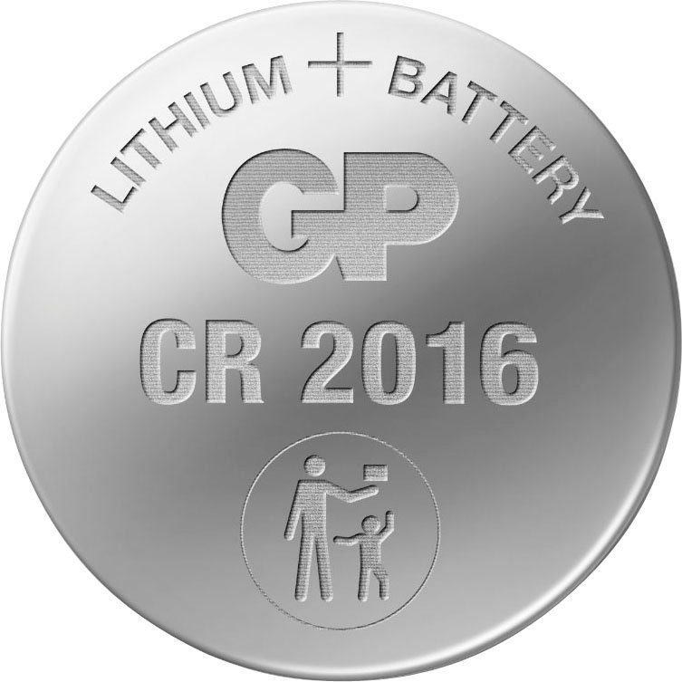 GP Batteries »CR2016 Lithium« Knopfzelle, CR2016 (3 V ...