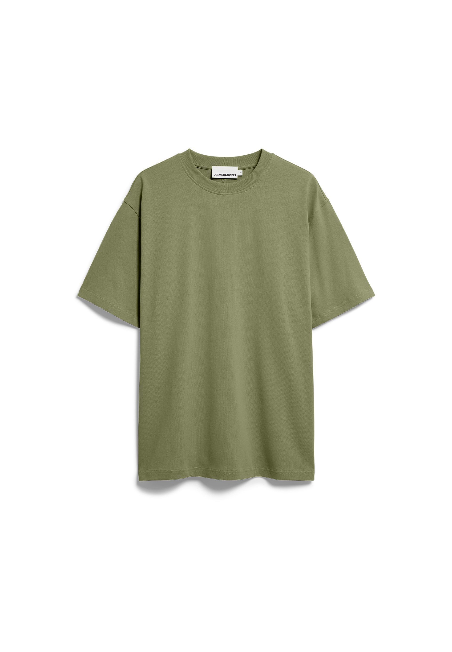 T-Shirt MAARKOS T-Shirt aus Baumwoll-Mix