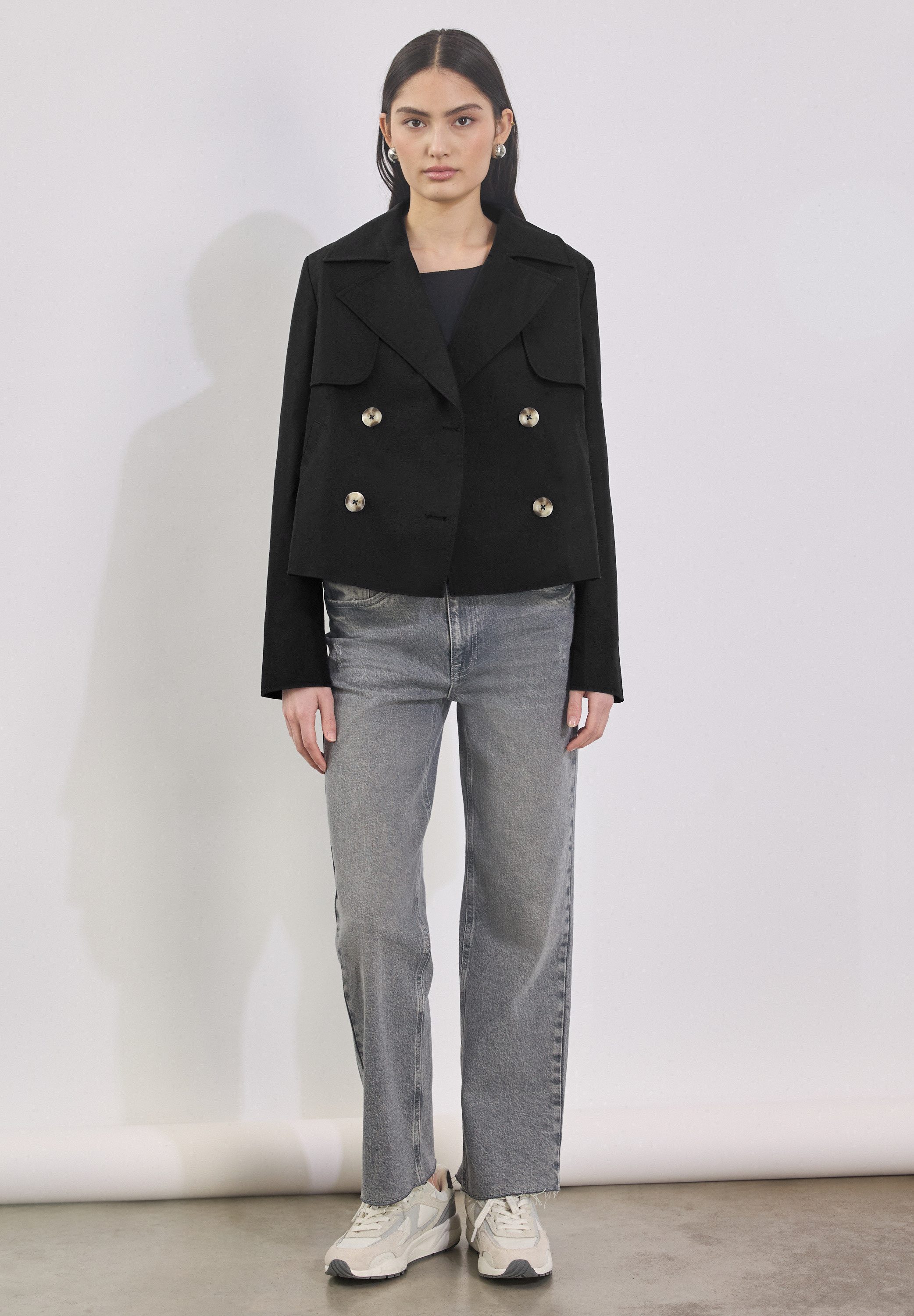 STREET ONE STUDIO Kurzjacke mit Reverskragen