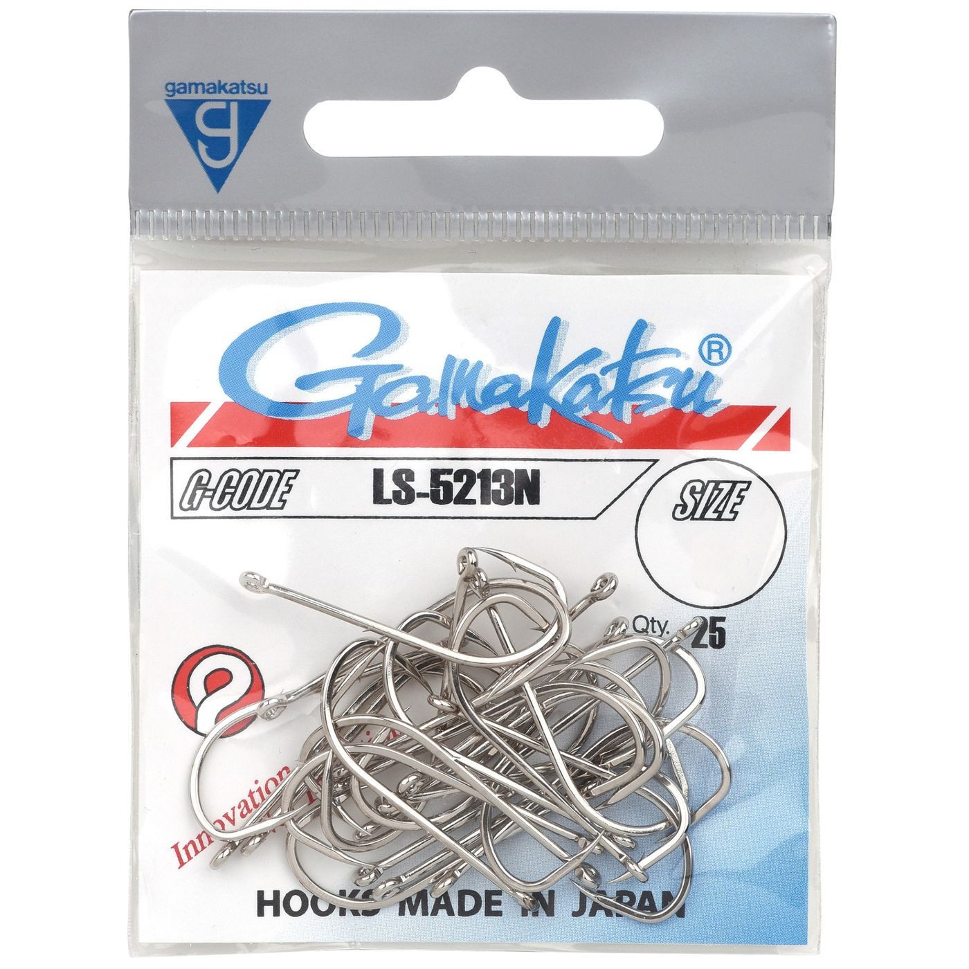Gamakatsu Wurmhaken Gamakatsu LS-5213N Hooks - 25 Wurmhaken