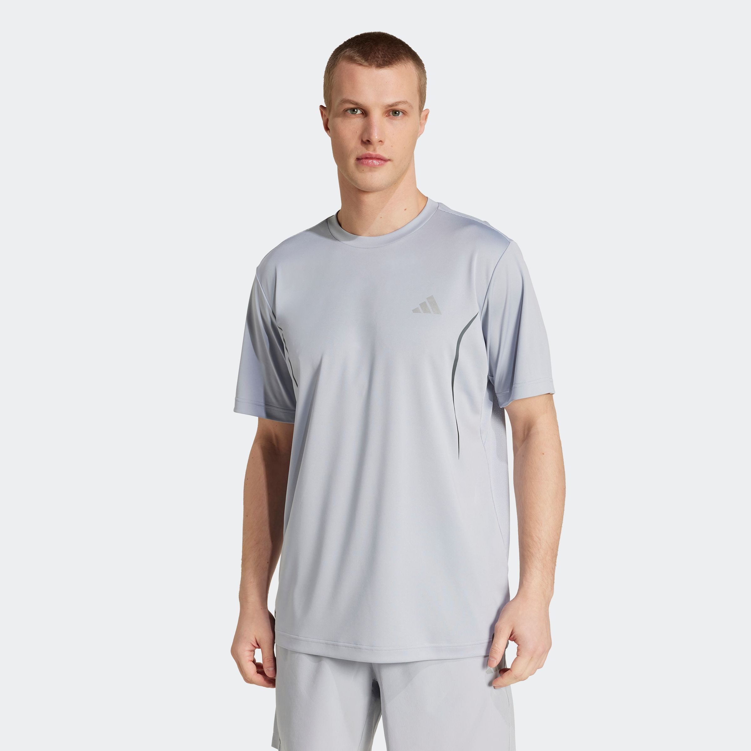 adidas Performance T-Shirt TECH APPAREL leichtes Obermaterial aus Polyester, mit luftigem Mesh