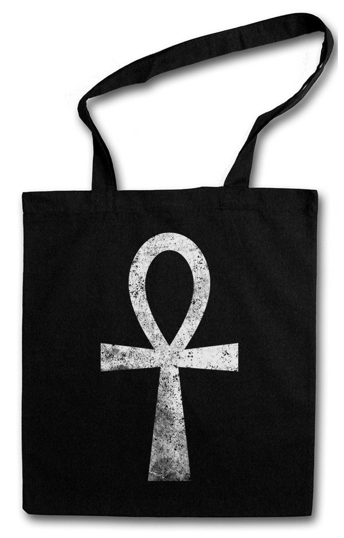 Beuteltasche Anch III Stofftasche Ankh Henkelkreuz Lebensschleife Nilschleife