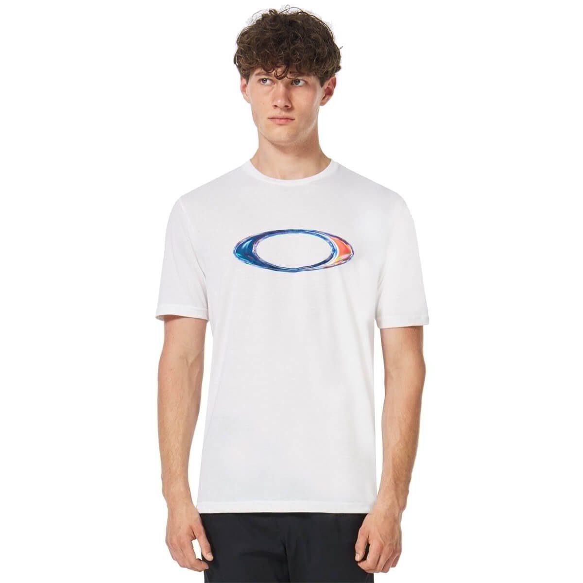 Oakley T-Shirt T-Shirts Oakley Marble Ellipse Tee - White S (1-tlg)