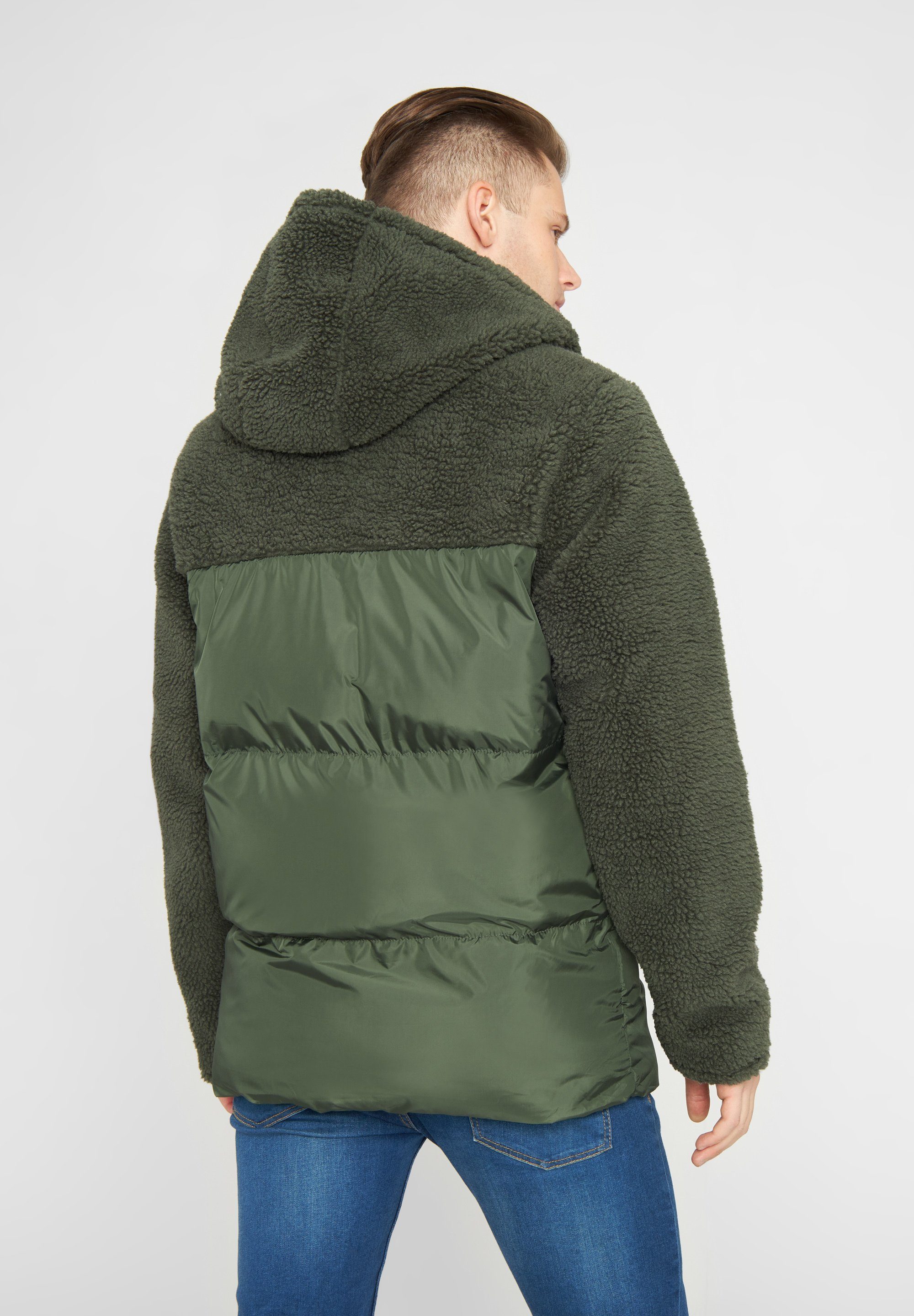 Winterjacke DETTA Bench. Logo Khaki