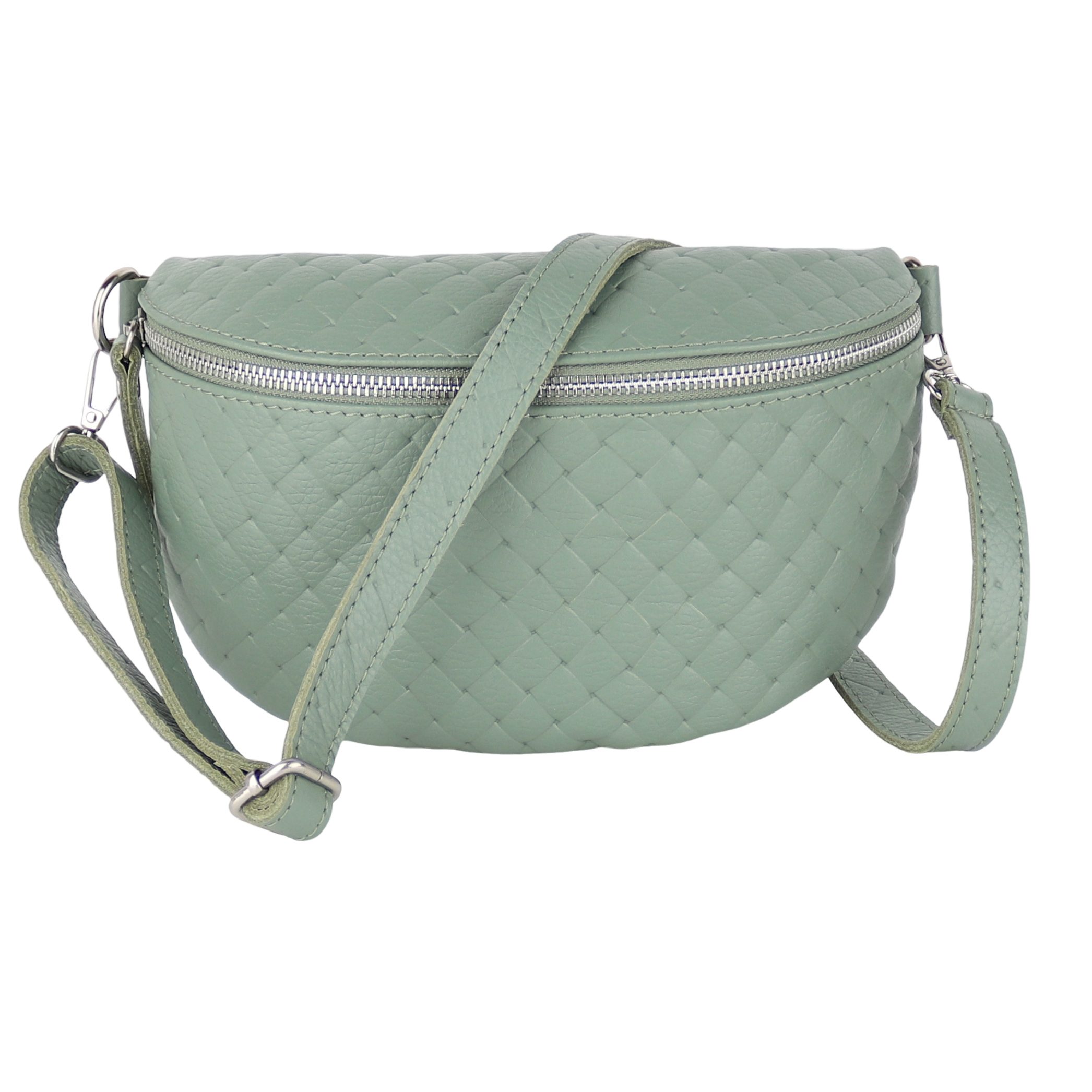 MIRROSI Bauchtasche Damen, Echtleder, Leder, Made günstig online kaufen