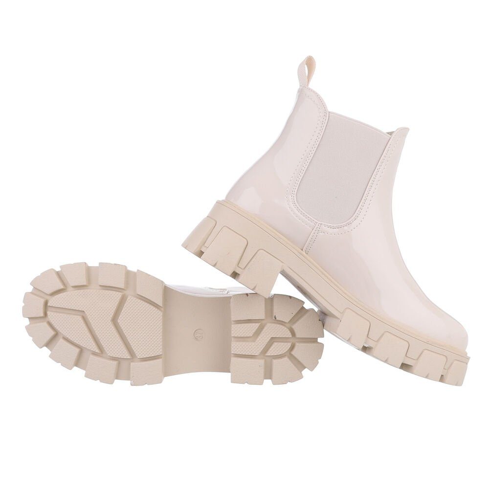 Ital-Design Damen Chelsea Freizeit Plateaustiefelette (85493139) Blockabsat günstig online kaufen