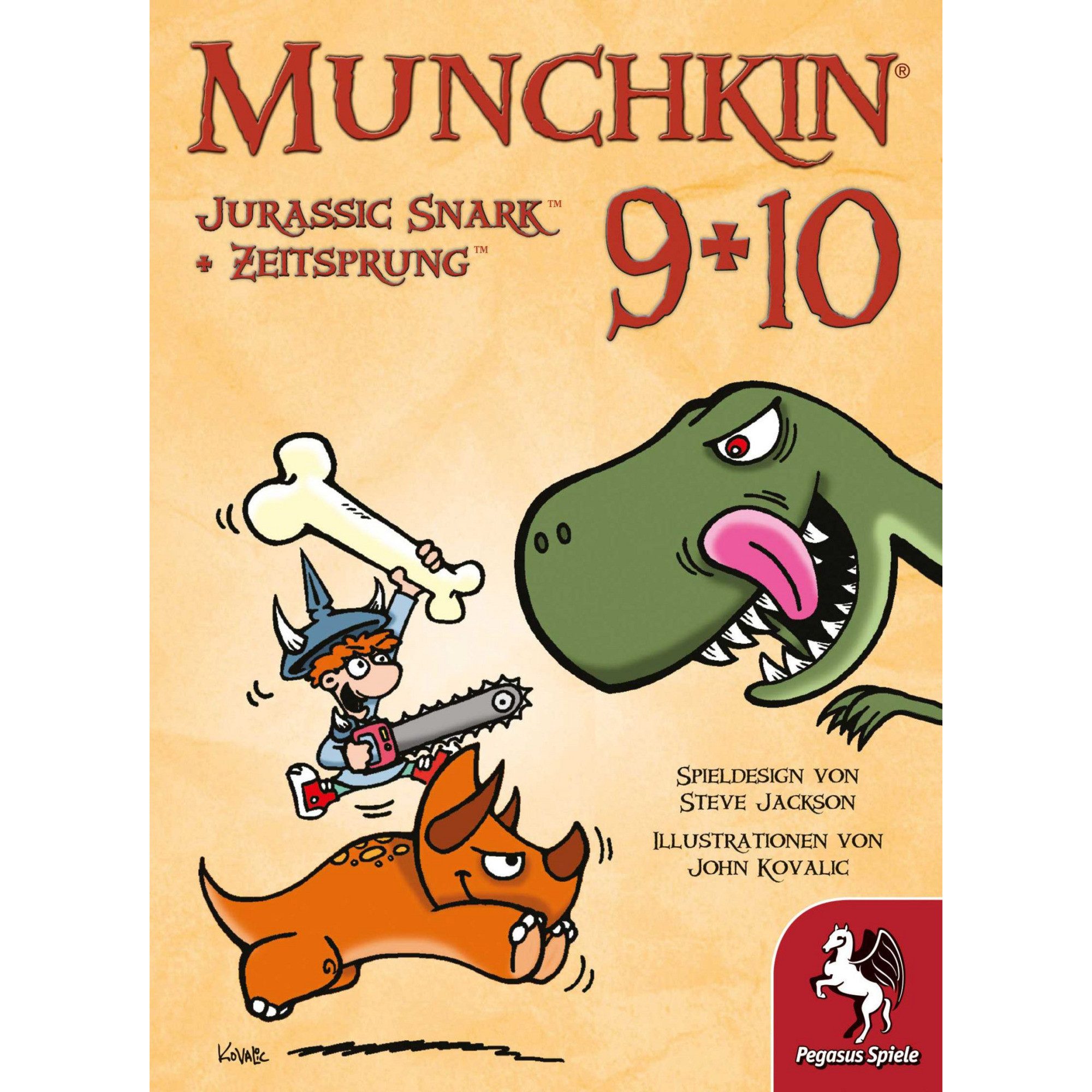 Pegasus Spiel Pegasus Munchkin 9+10, Kartenspiel, (Erweiterung)