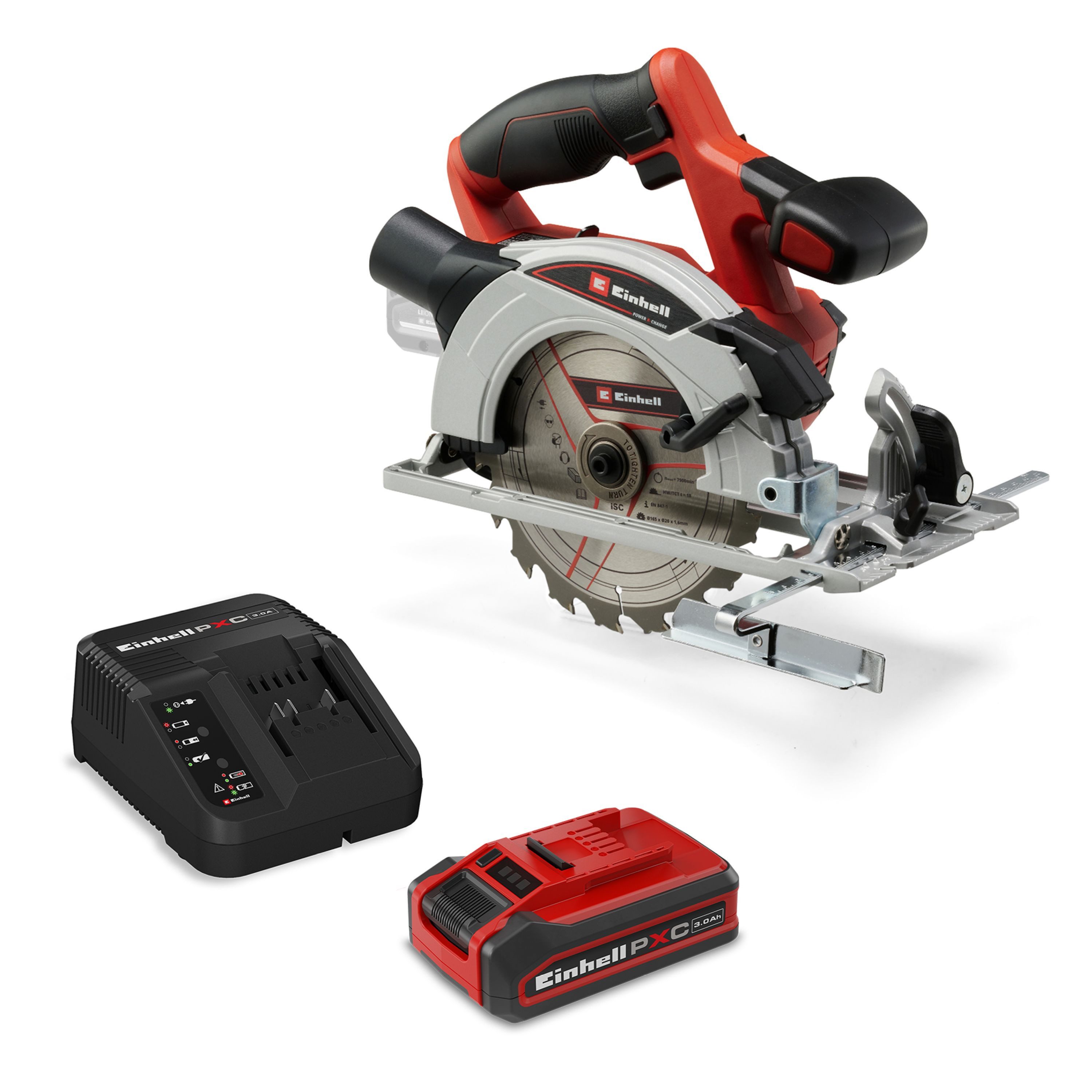 Einhell Akku-Handkreissäge TE-CS 18/165-1 (1x3Ah)
