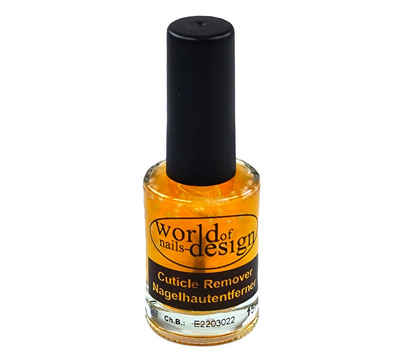 World of Nails-Design Nageldesign Zubehör Nagelhaut Entferner, Cuticle Remover Orange 15ml, sanft und schonend