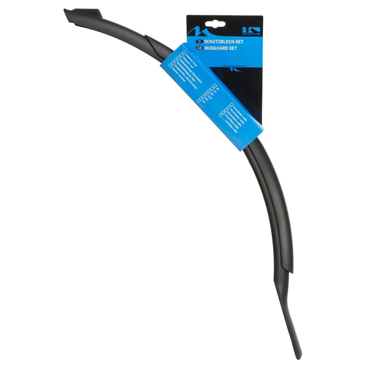 M-Wave Schutzblech M Wave Mud Max Schutzblech Set 26 29 VR schwarz