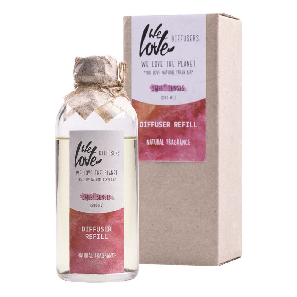 We Love The Planet Diffuser Diffuser Refill - Sweet Senses 200ml