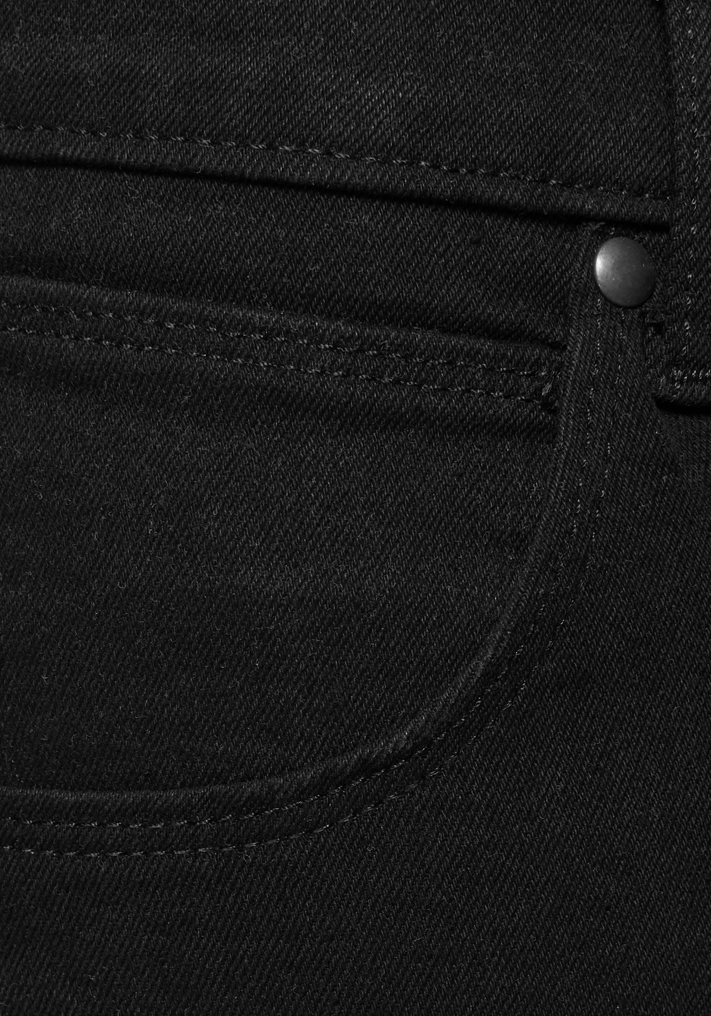Greensboro black Regular Straight Straight Wrangler Stretch-Jeans valley Regular