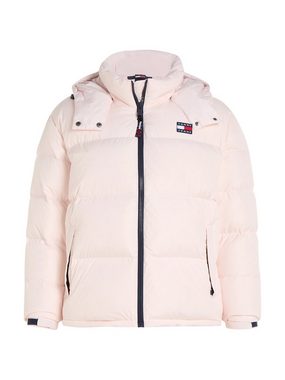 Tommy Jeans Curve Winterjacke TJW CRV ALASKA PUFFER PLUS SIZE CURVE,mit Klettverschlüssen am Ärmelabschluss