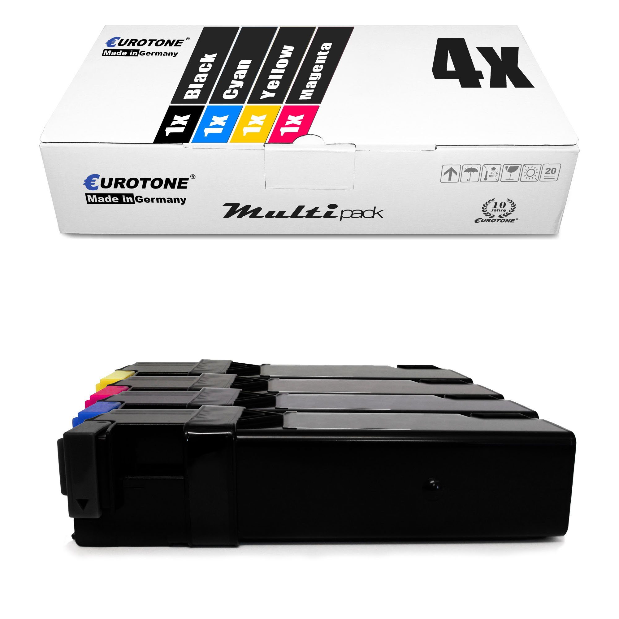 Toner Tonerkartusche Eurotone fr 2155 Set 2150 Dell 4er im