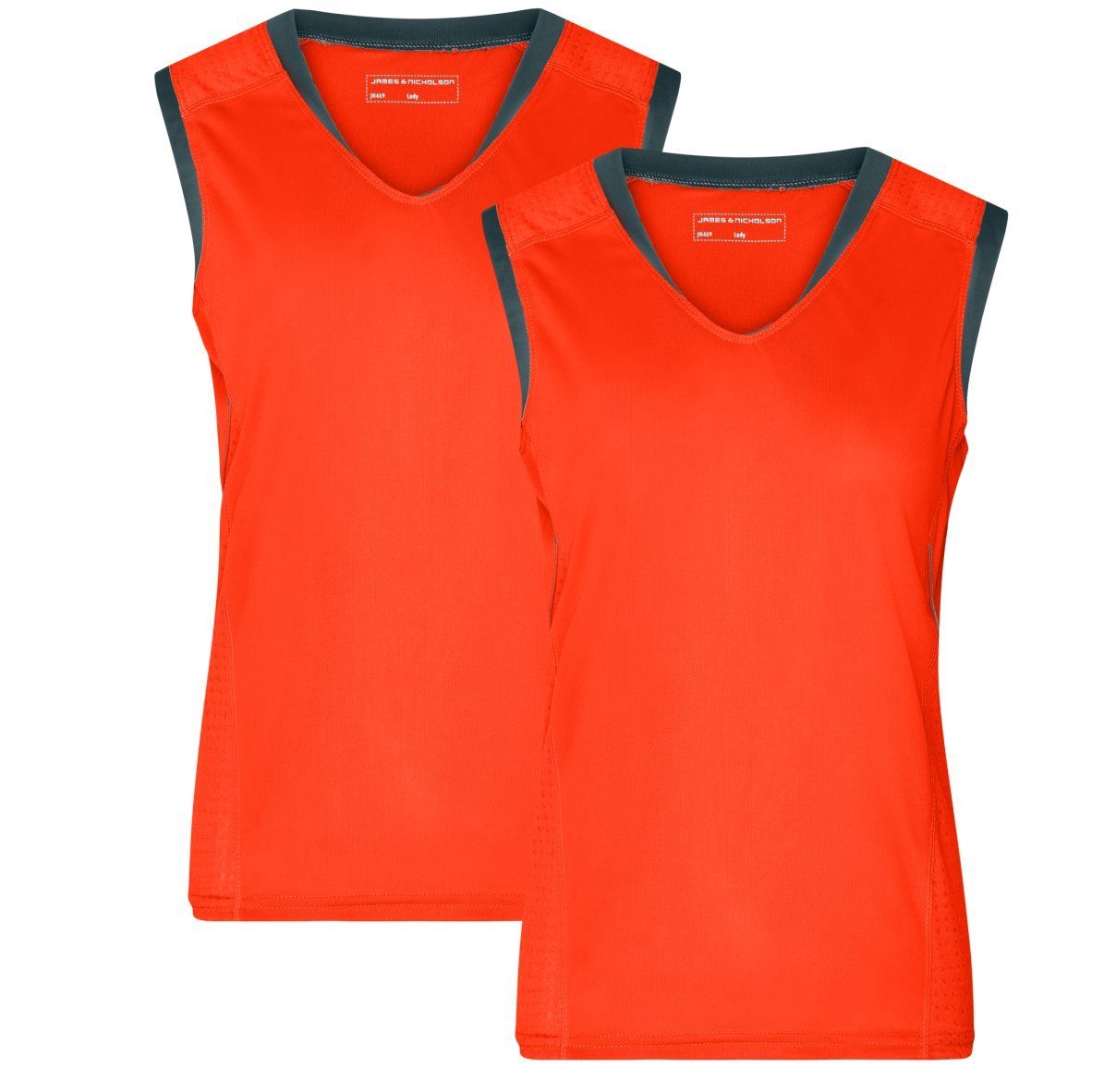 James & Nicholson Lauftop Doppelpack Sportliches Damen Lauftop aus Funktion günstig online kaufen