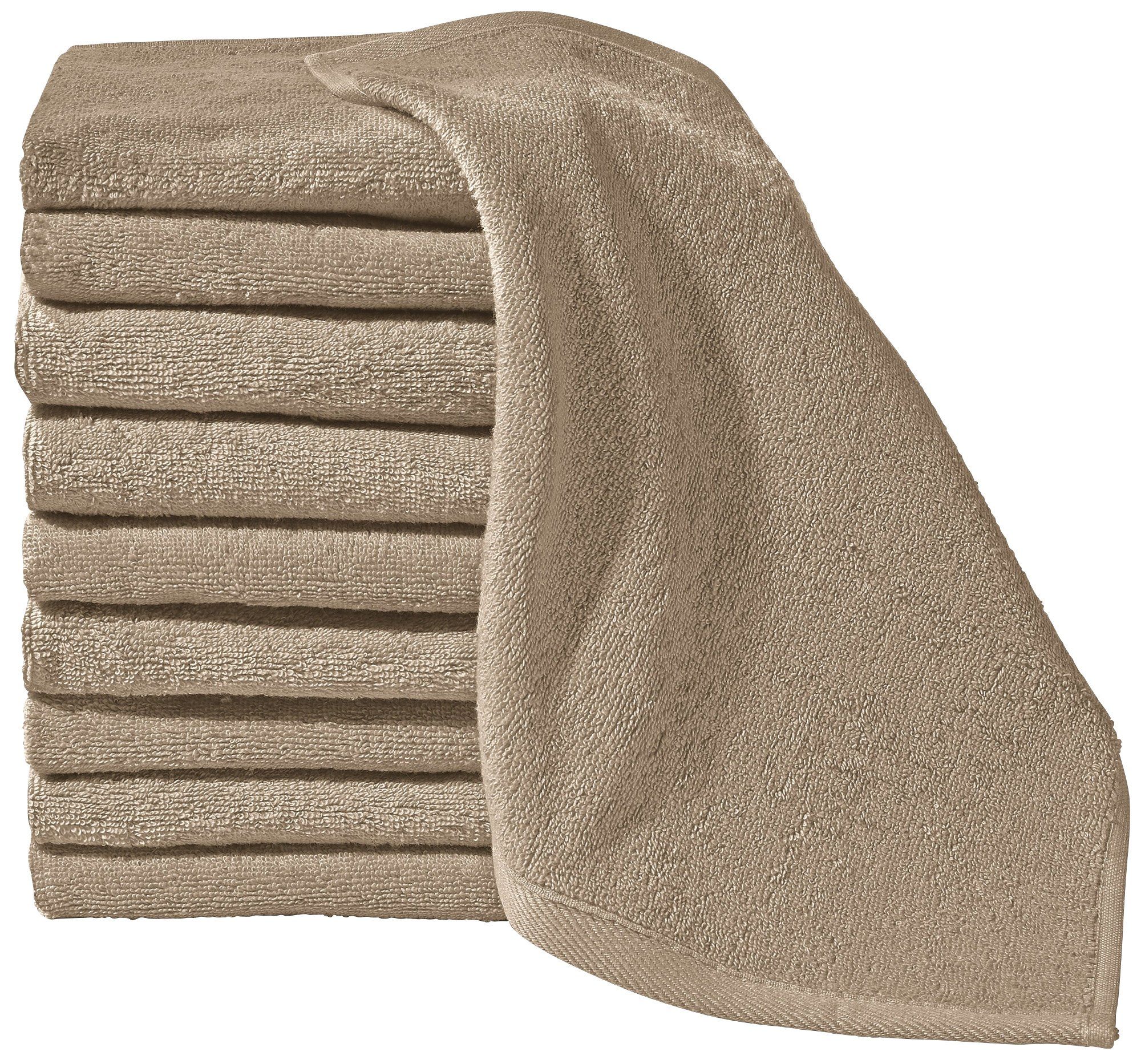 Erwin Müller Seiftuch Seiftuch "Heidenheim" 10er-Pack, Frottier, Walk-Frottier Uni