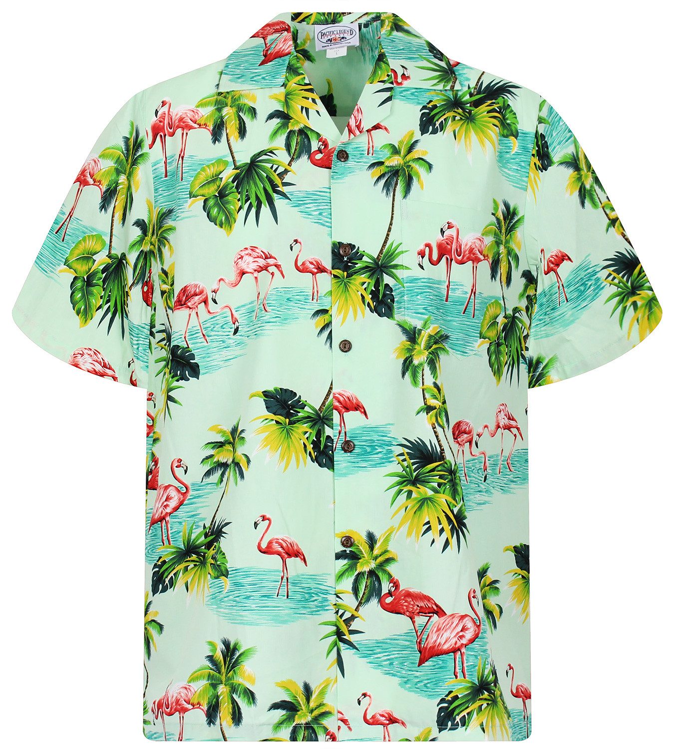 Pacific Legend Hawaiihemd Flamingo Original Hawaiihemd günstig online kaufen