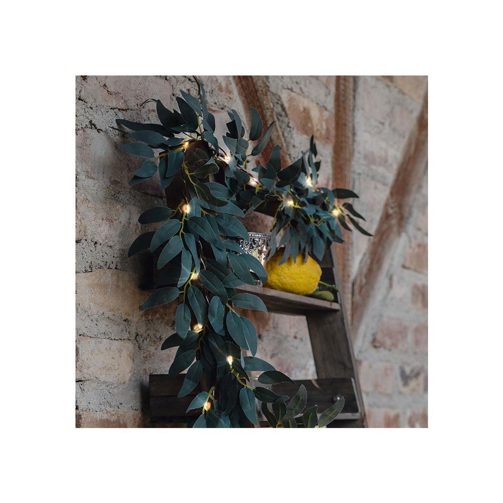 Hometrends24.de LEDLichterkette »LED Lichterkette Blätter Garten